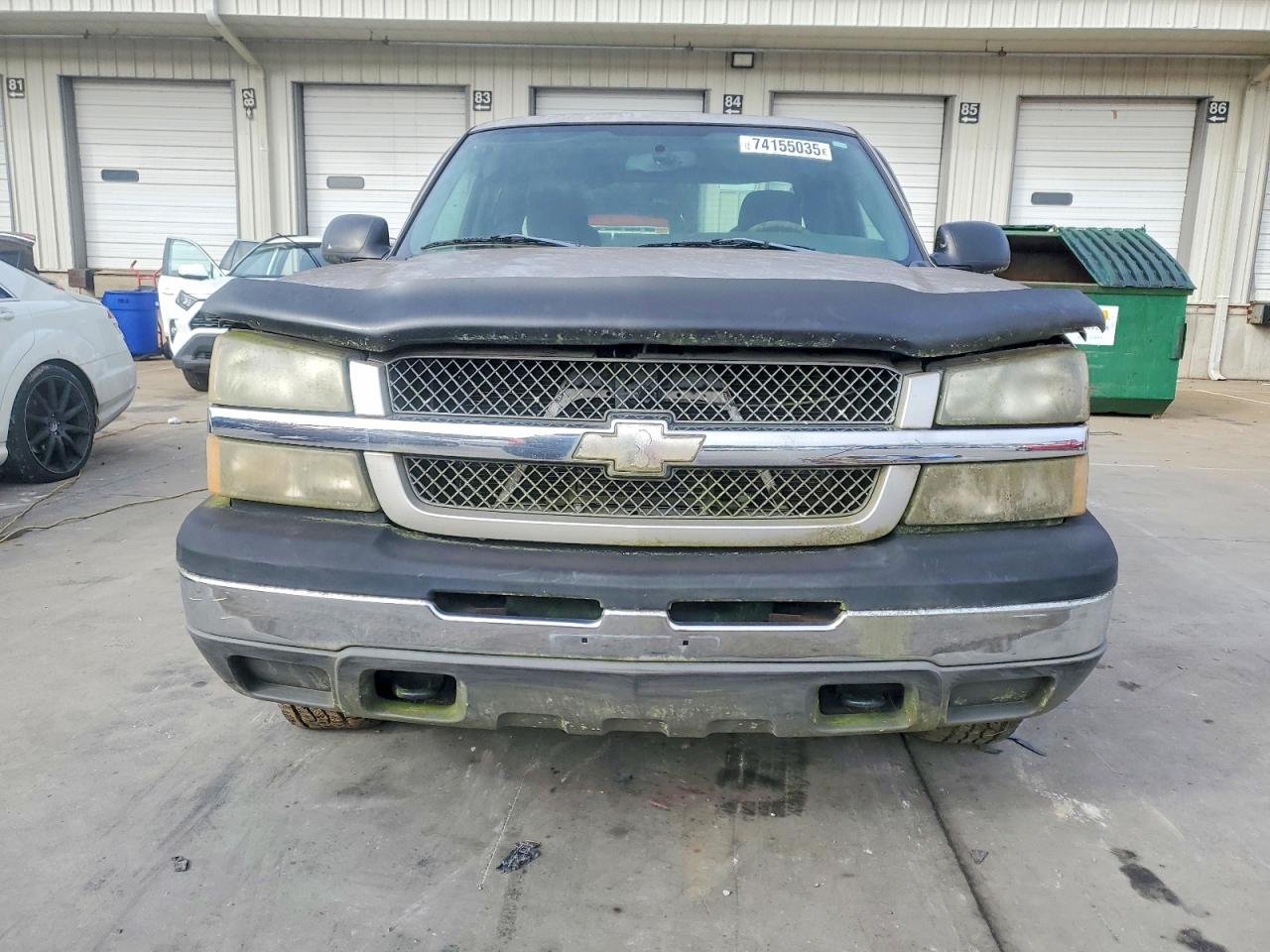 2005 Chevrolet Silverado K1500 Gray vin: 1GCEK19V05E276502