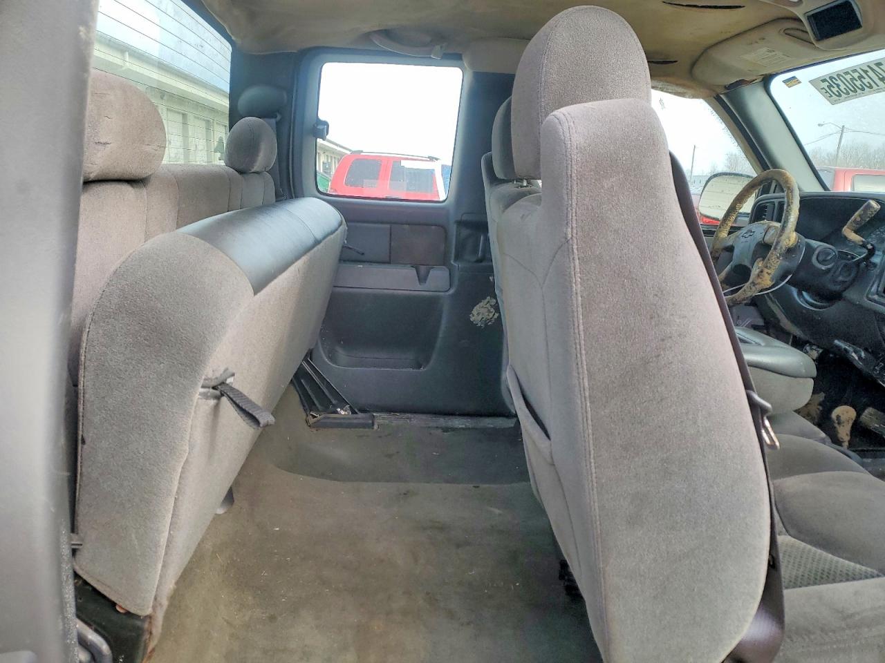 2005 Chevrolet Silverado K1500 Gray vin: 1GCEK19V05E276502