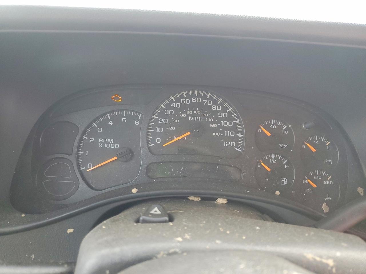 2005 Chevrolet Silverado K1500 Gray vin: 1GCEK19V05E276502