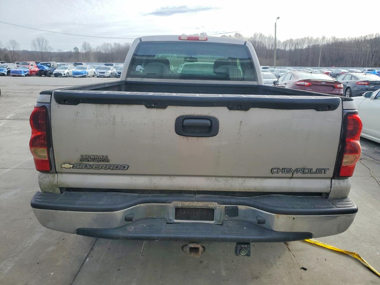 2005 Chevrolet Silverado K1500 Gray vin: 1GCEK19V05E276502