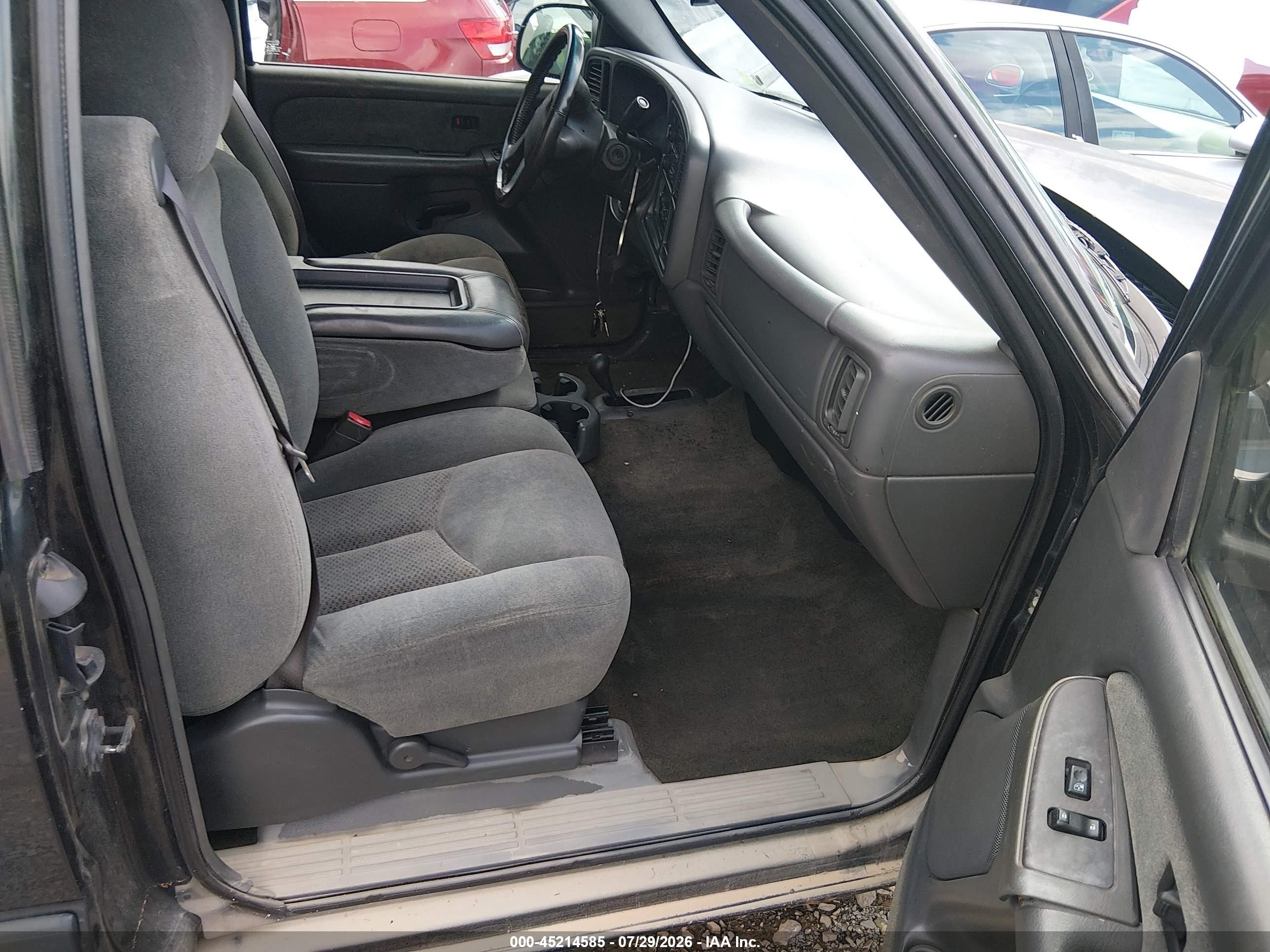 2003 Chevrolet Silverado 1500 Ls Black vin: 1GCEK19V13E264016