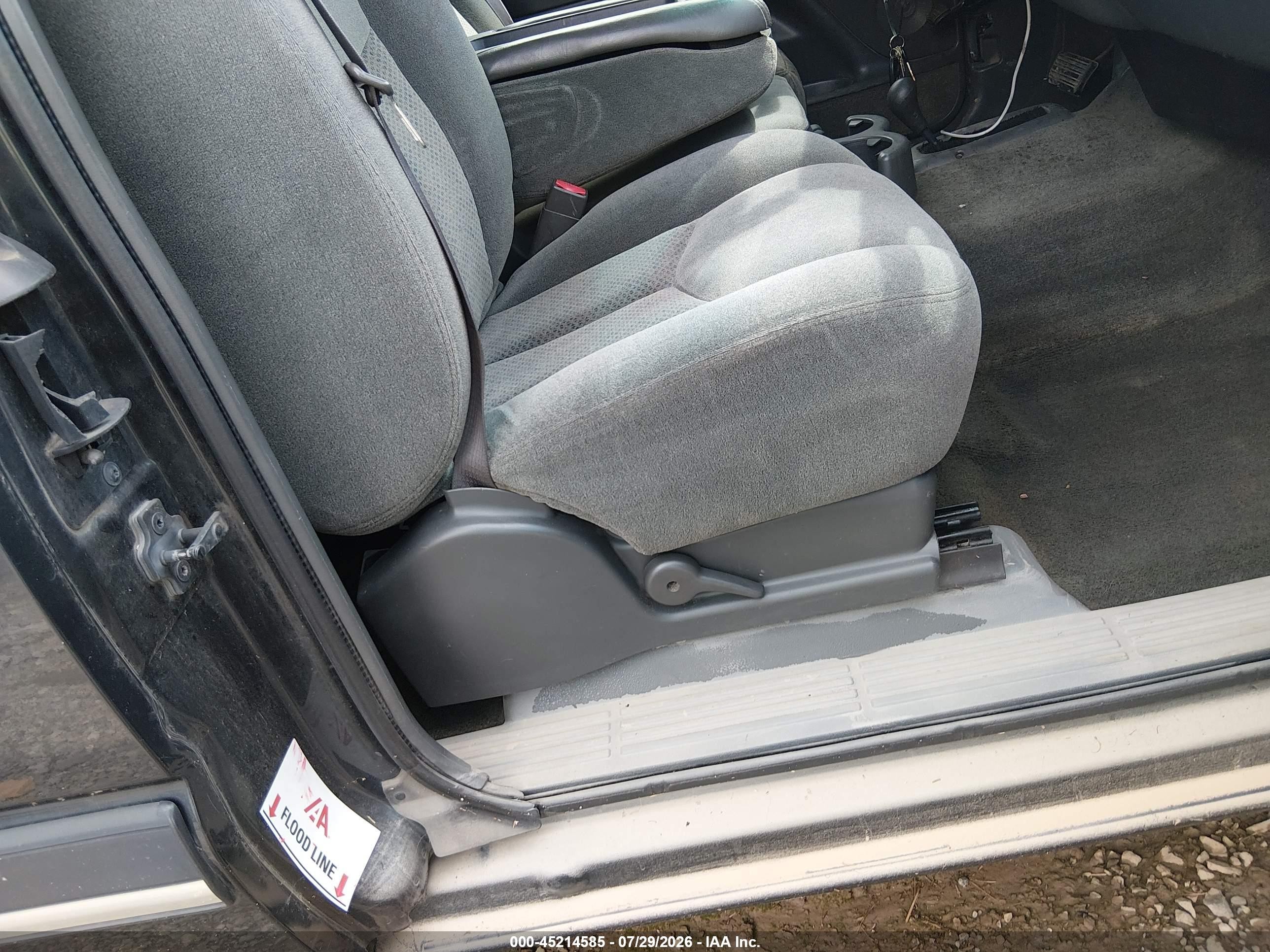 2003 Chevrolet Silverado 1500 Ls Black vin: 1GCEK19V13E264016