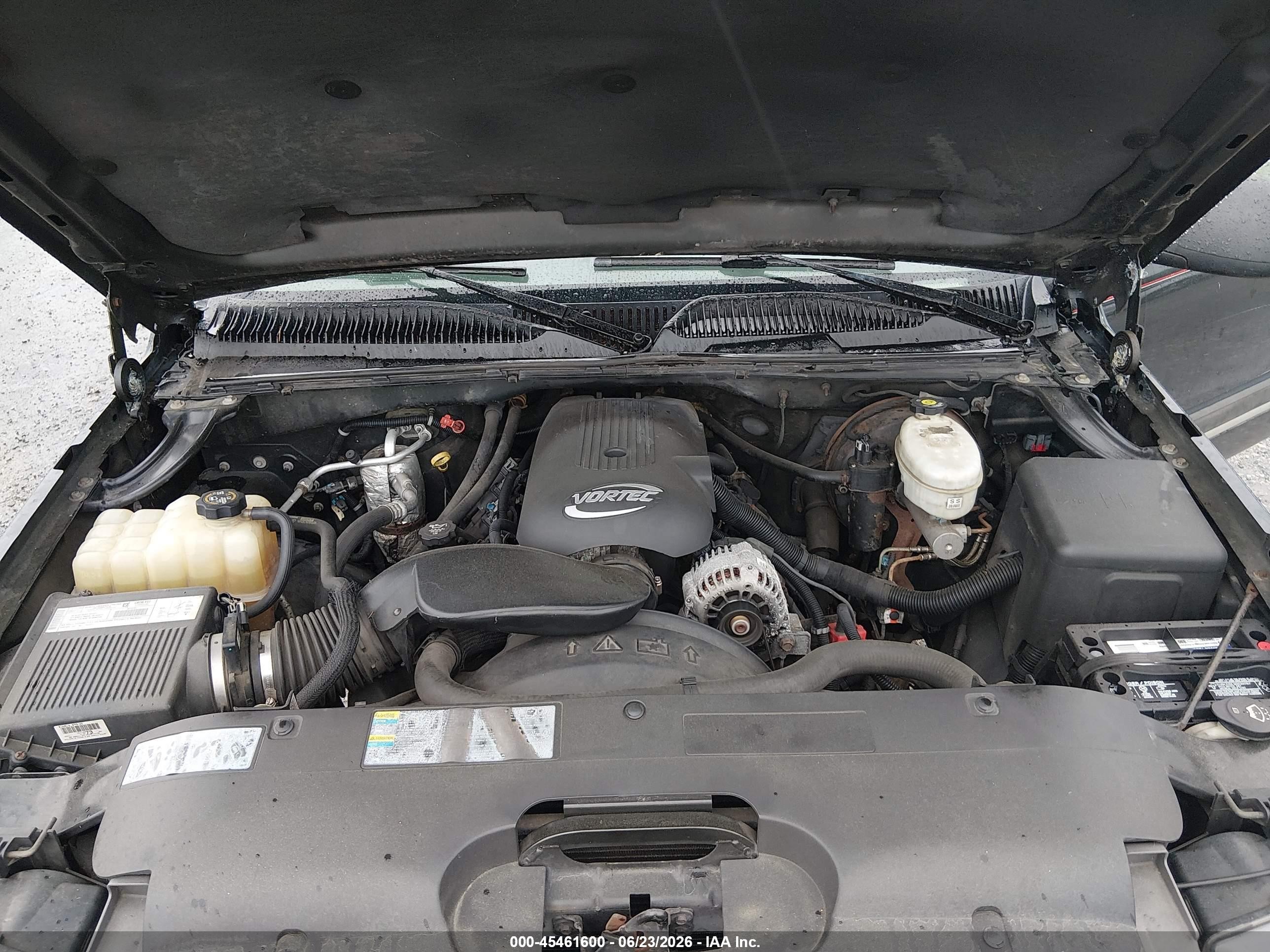 2003 Chevrolet Silverado 1500 Ls Black vin: 1GCEK19V23E115498