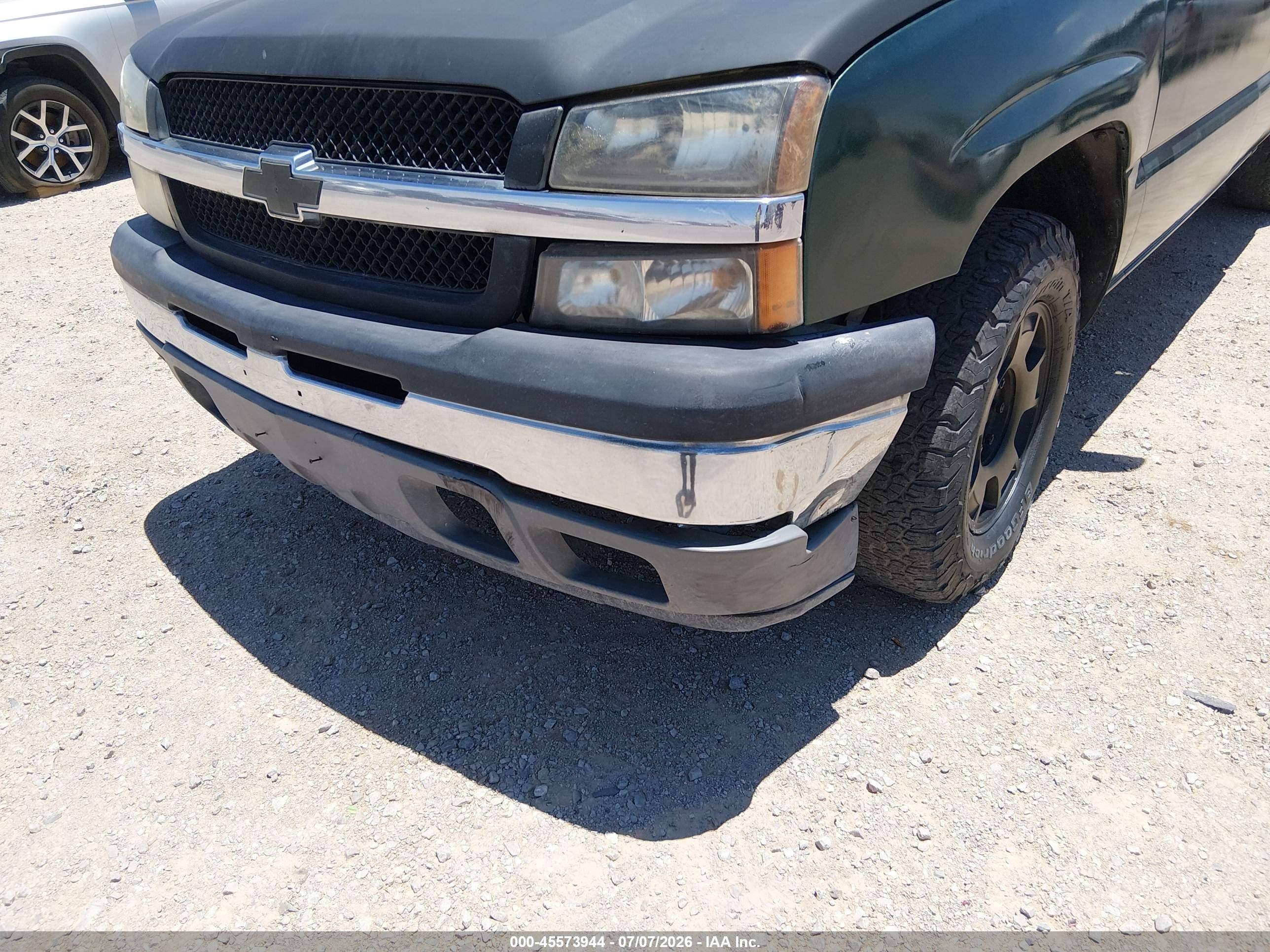 2003 Chevrolet Silverado 1500   Зеленый vin: 1GCEK19V23Z291069