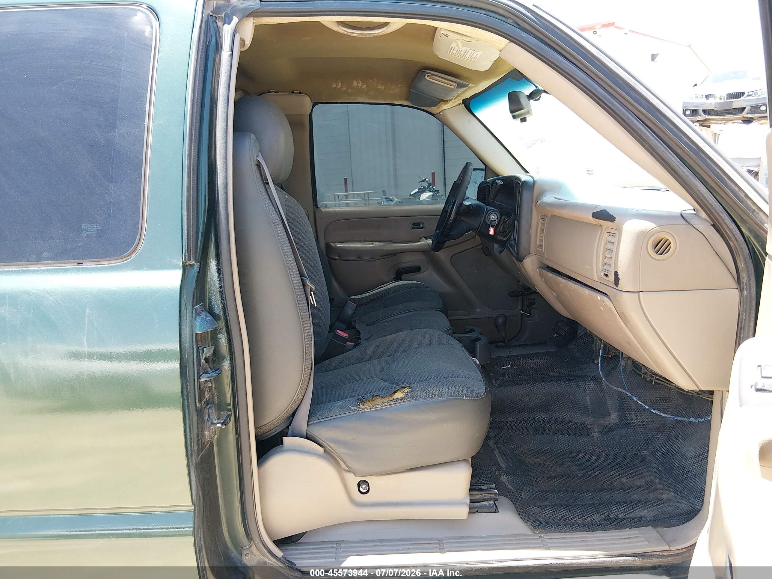2003 Chevrolet Silverado 1500   Зеленый vin: 1GCEK19V23Z291069