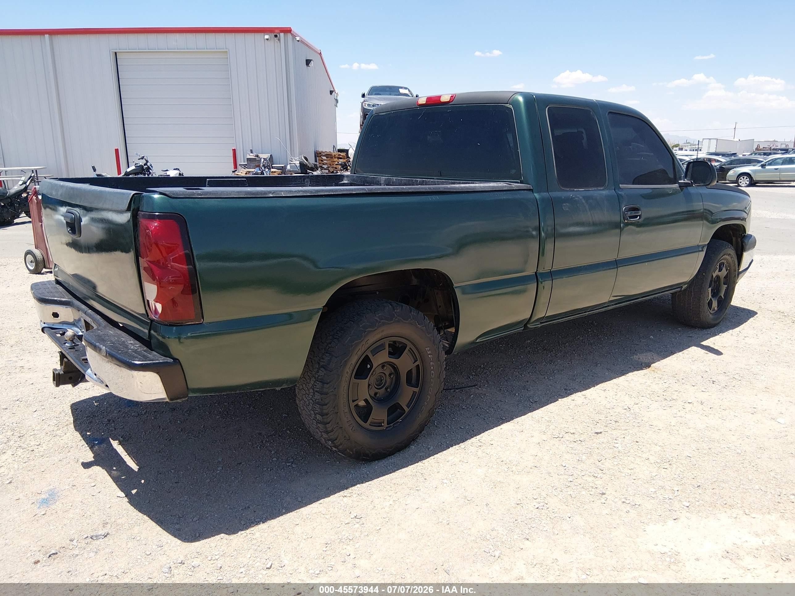 2003 Chevrolet Silverado 1500   Зеленый vin: 1GCEK19V23Z291069