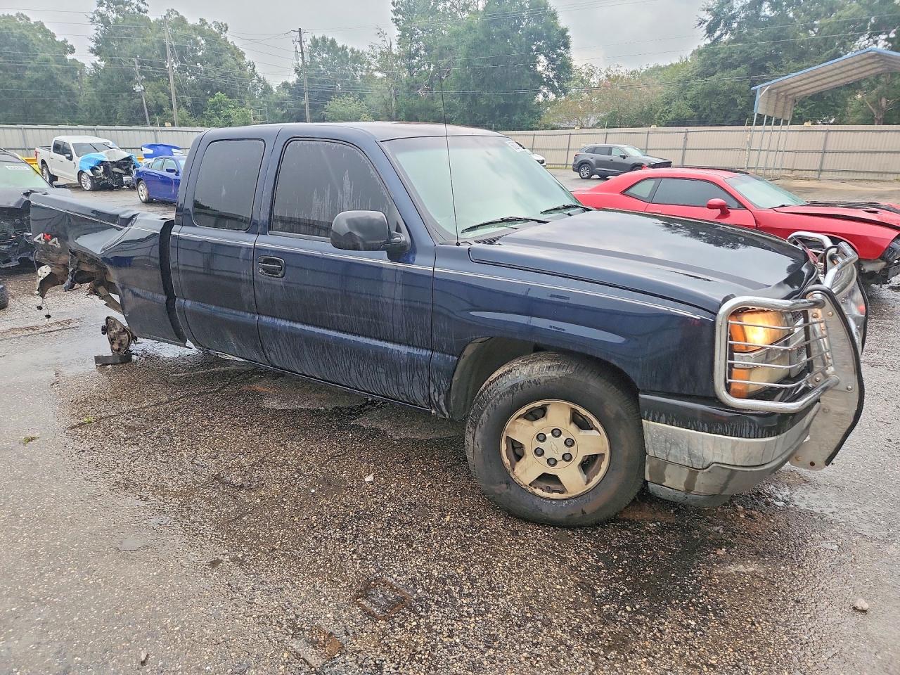 2005 Chevrolet Silverado K1500 Blue vin: 1GCEK19V25E123622