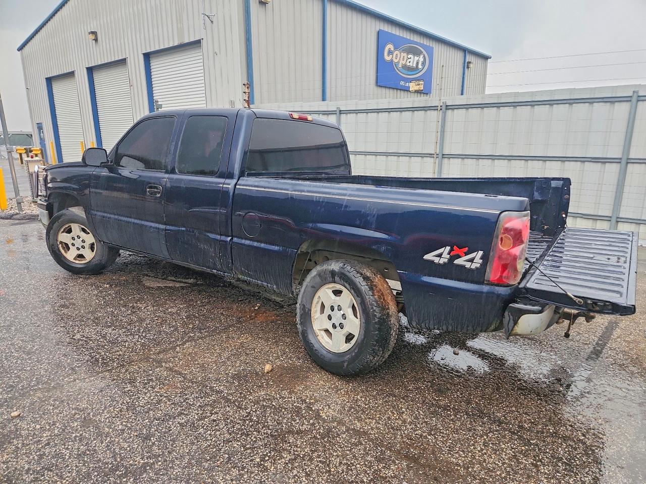 2005 Chevrolet Silverado K1500 Blue vin: 1GCEK19V25E123622