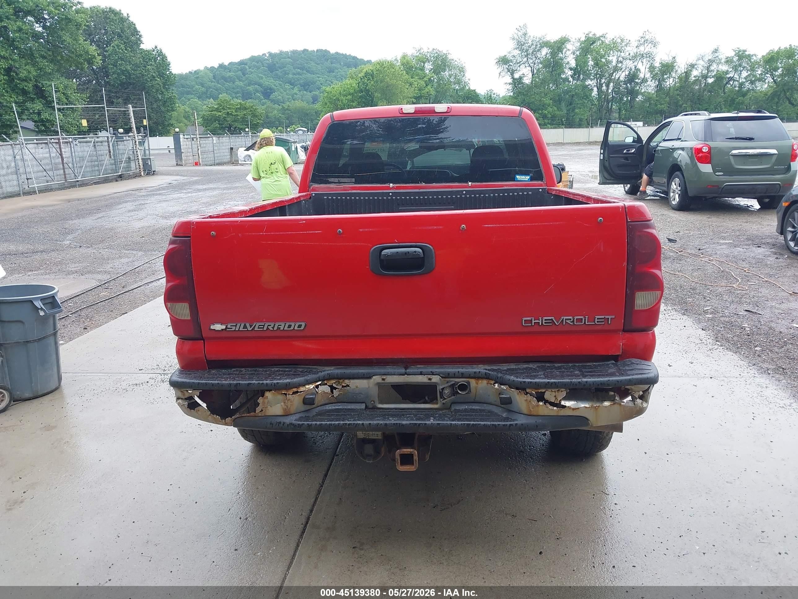 2003 Chevrolet Silverado 1500 Ls Красный vin: 1GCEK19V33E169070