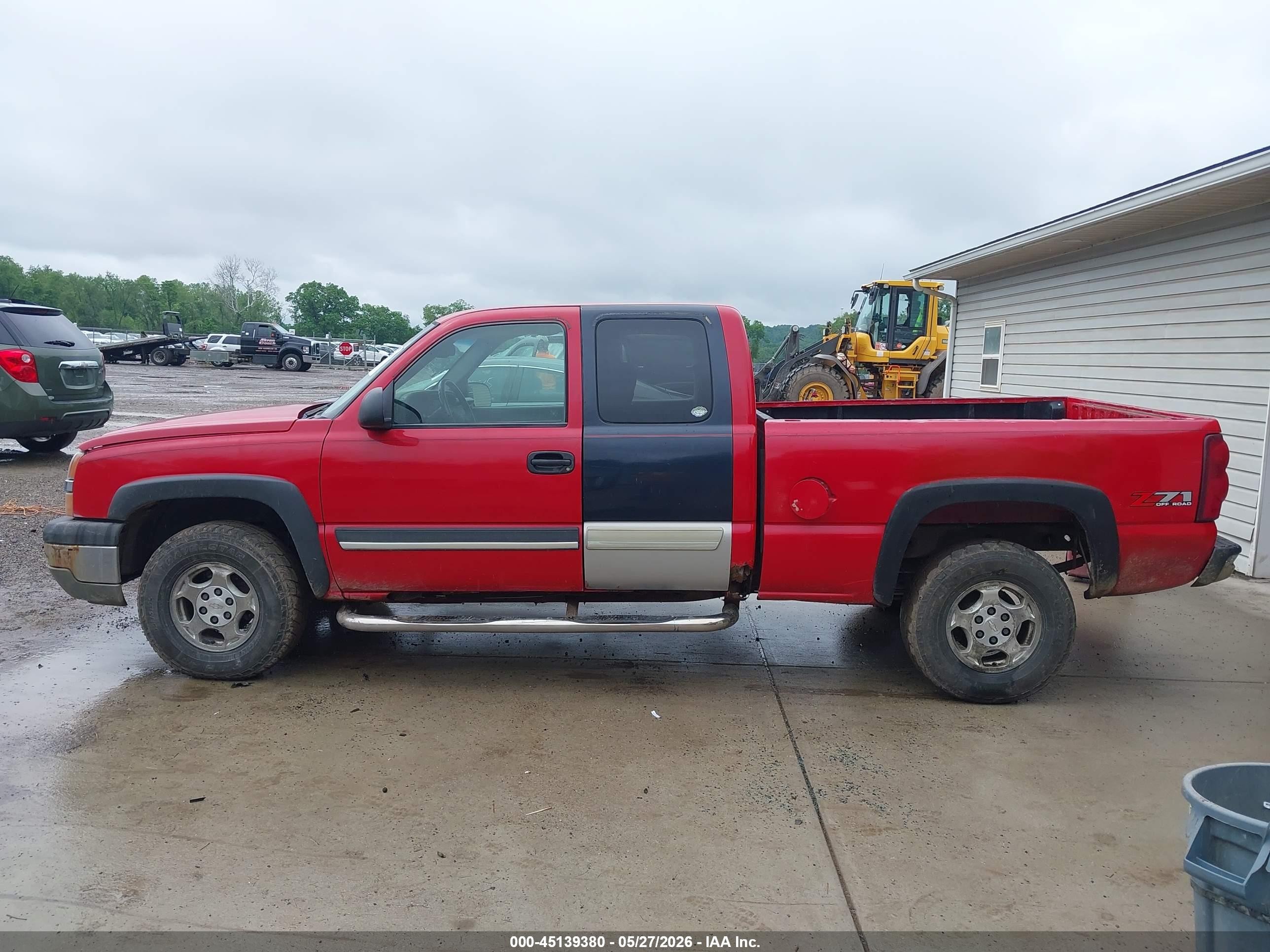 2003 Chevrolet Silverado 1500 Ls Красный vin: 1GCEK19V33E169070