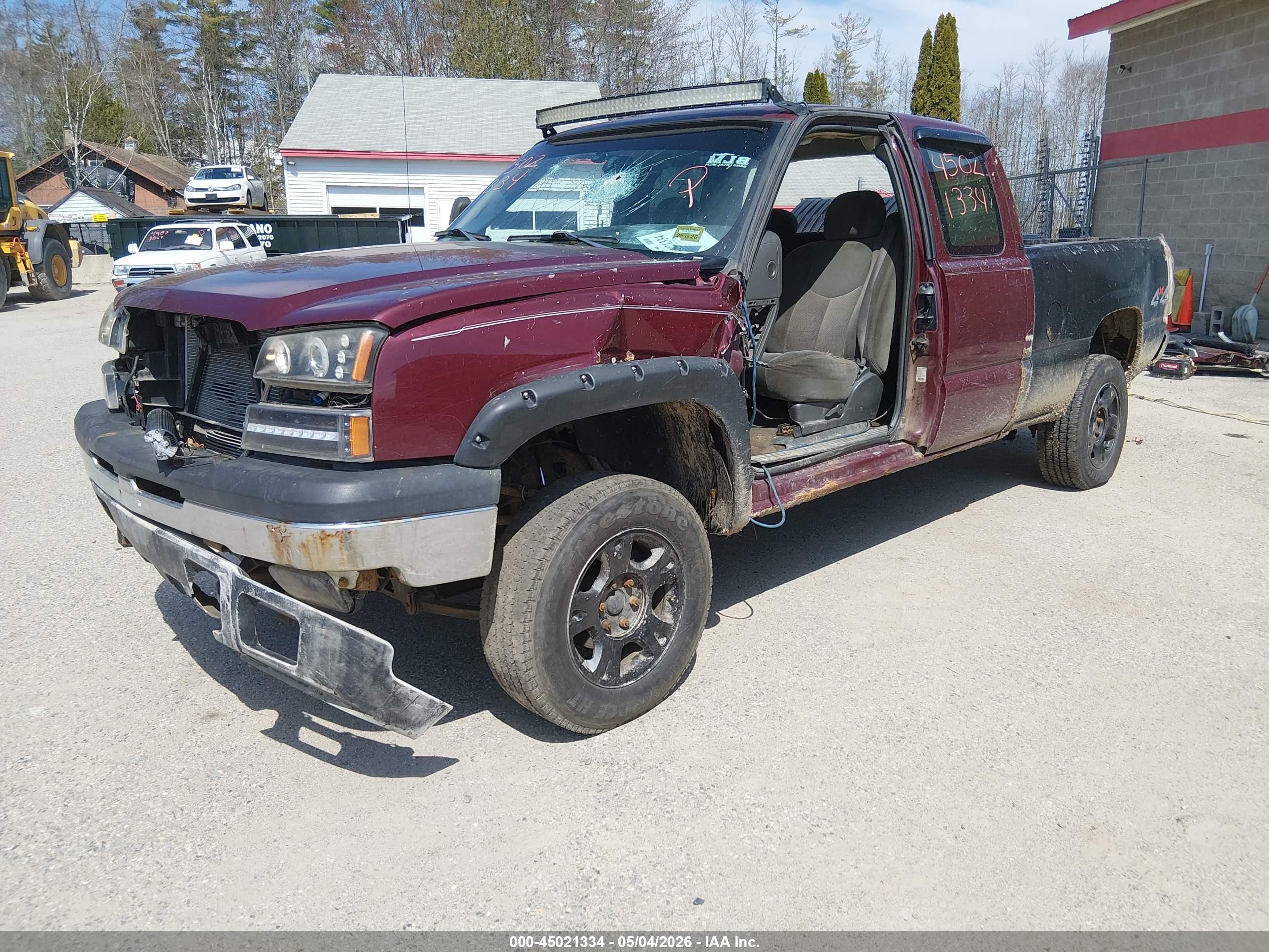 2003 Chevrolet Silverado 1500 Ls Maroon vin: 1GCEK19V33E253194