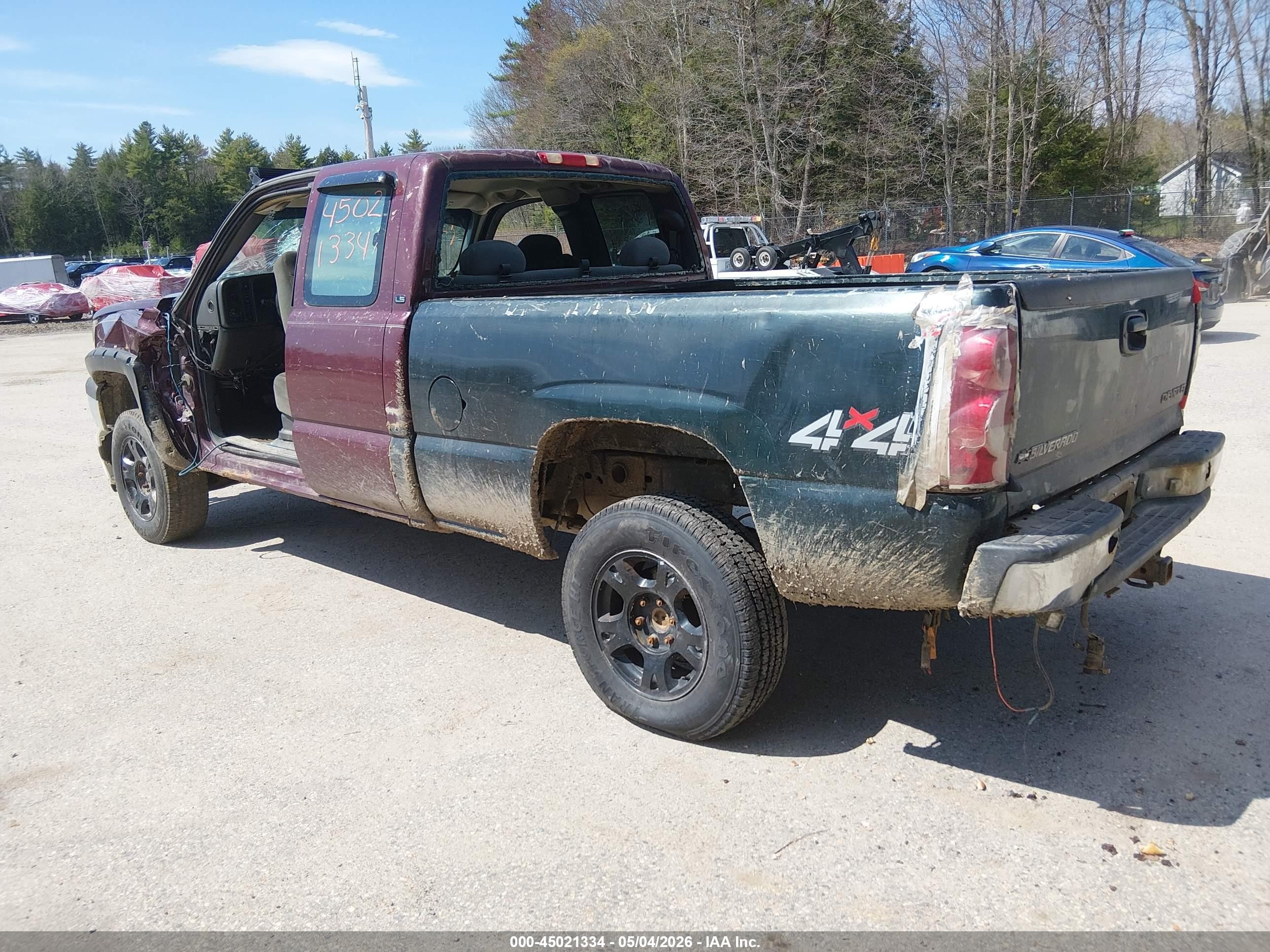 2003 Chevrolet Silverado 1500 Ls Maroon vin: 1GCEK19V33E253194
