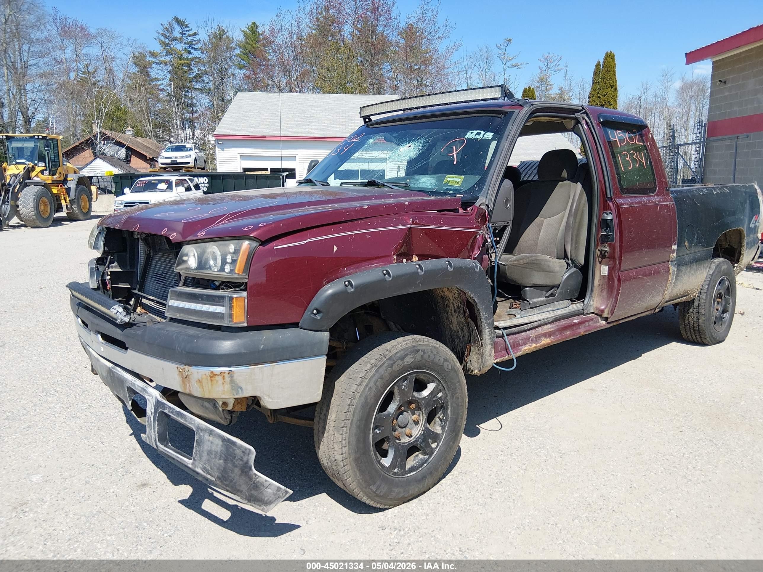 2003 Chevrolet Silverado 1500 Ls Maroon vin: 1GCEK19V33E253194