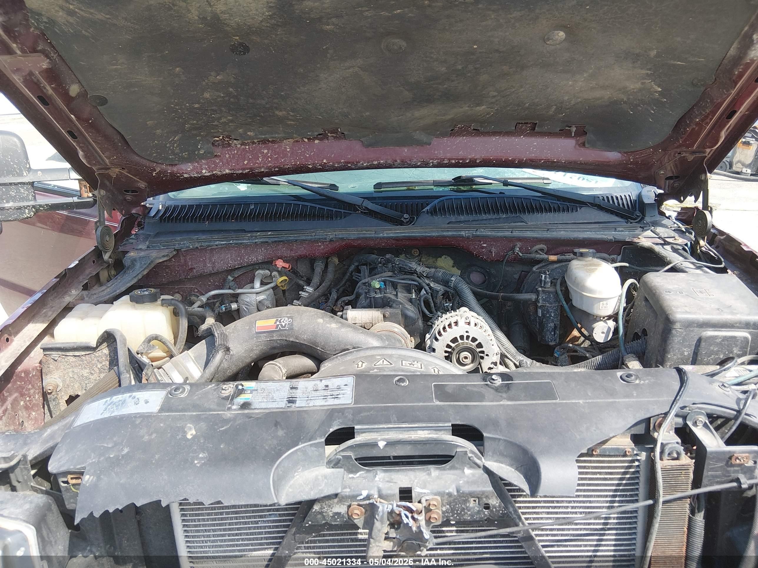 2003 Chevrolet Silverado 1500 Ls Maroon vin: 1GCEK19V33E253194