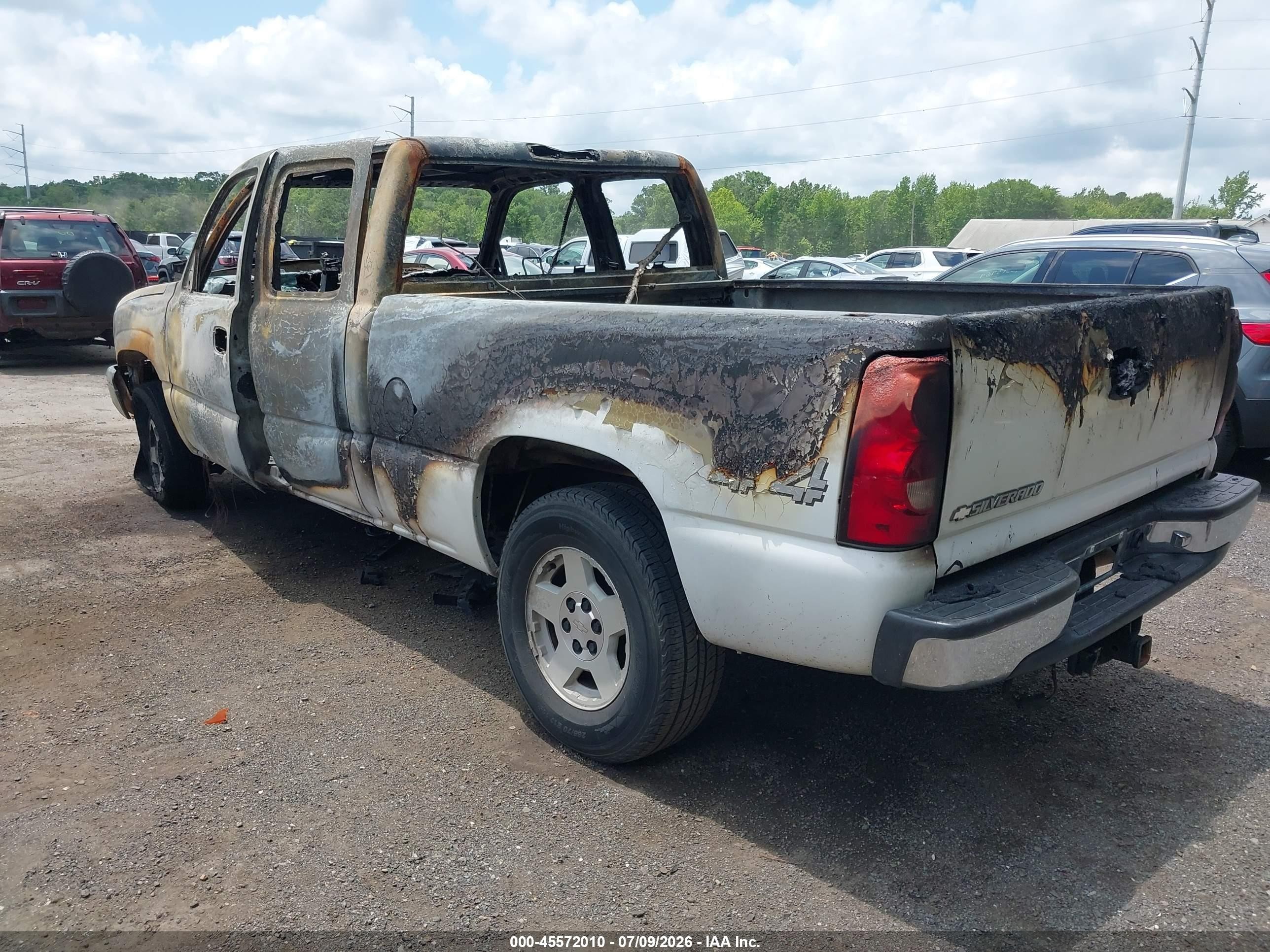 2006 Chevrolet Silverado 1500 Lt1 Белый vin: 1GCEK19V46Z105861
