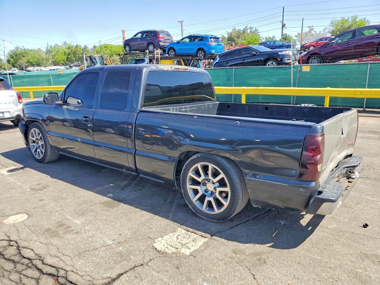 2003 Chevrolet Silverado K1500 Black vin: 1GCEK19V63E131400