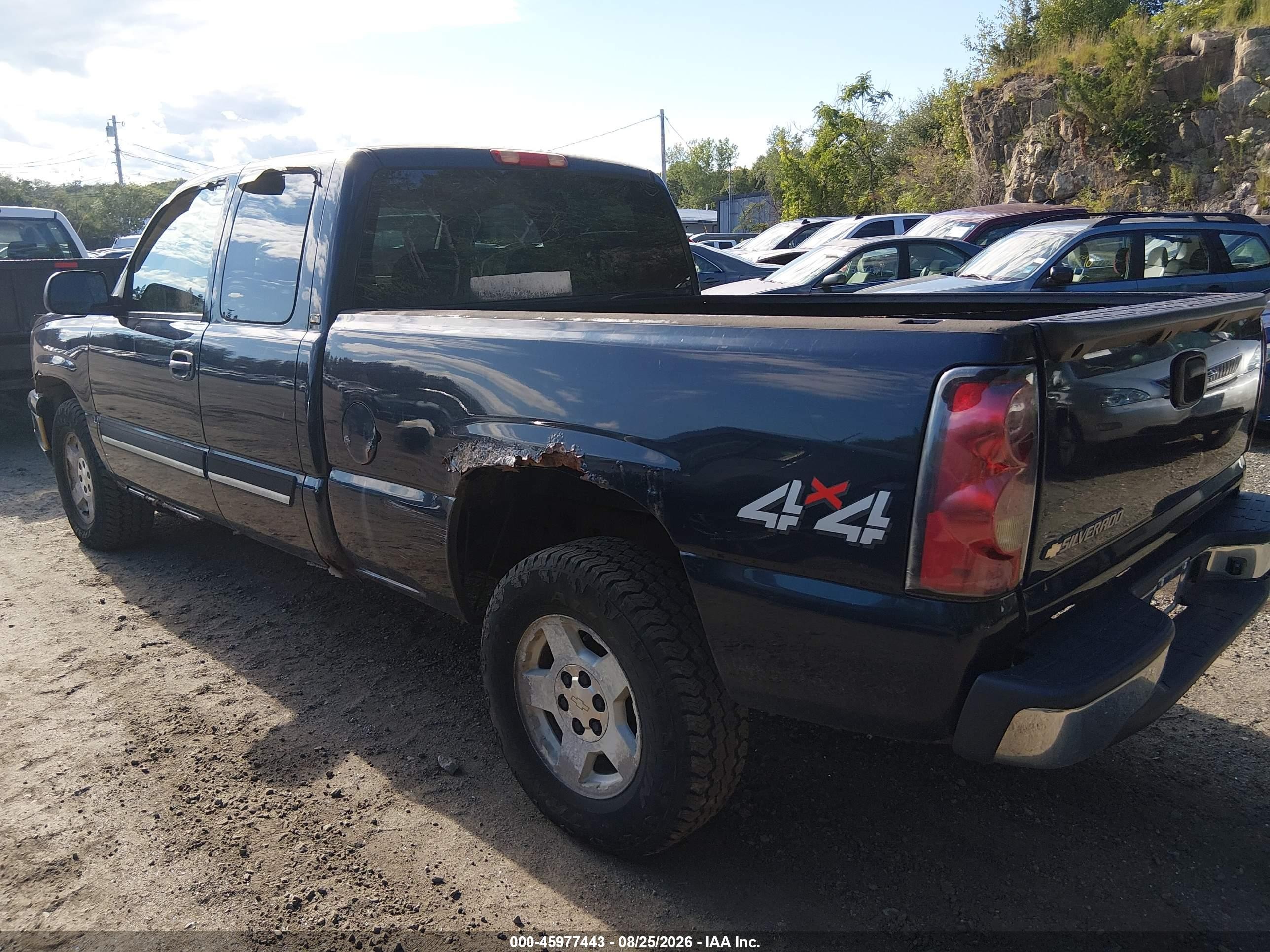 2006 Chevrolet Silverado 1500 Lt1 Dark Blue vin: 1GCEK19V76E161770