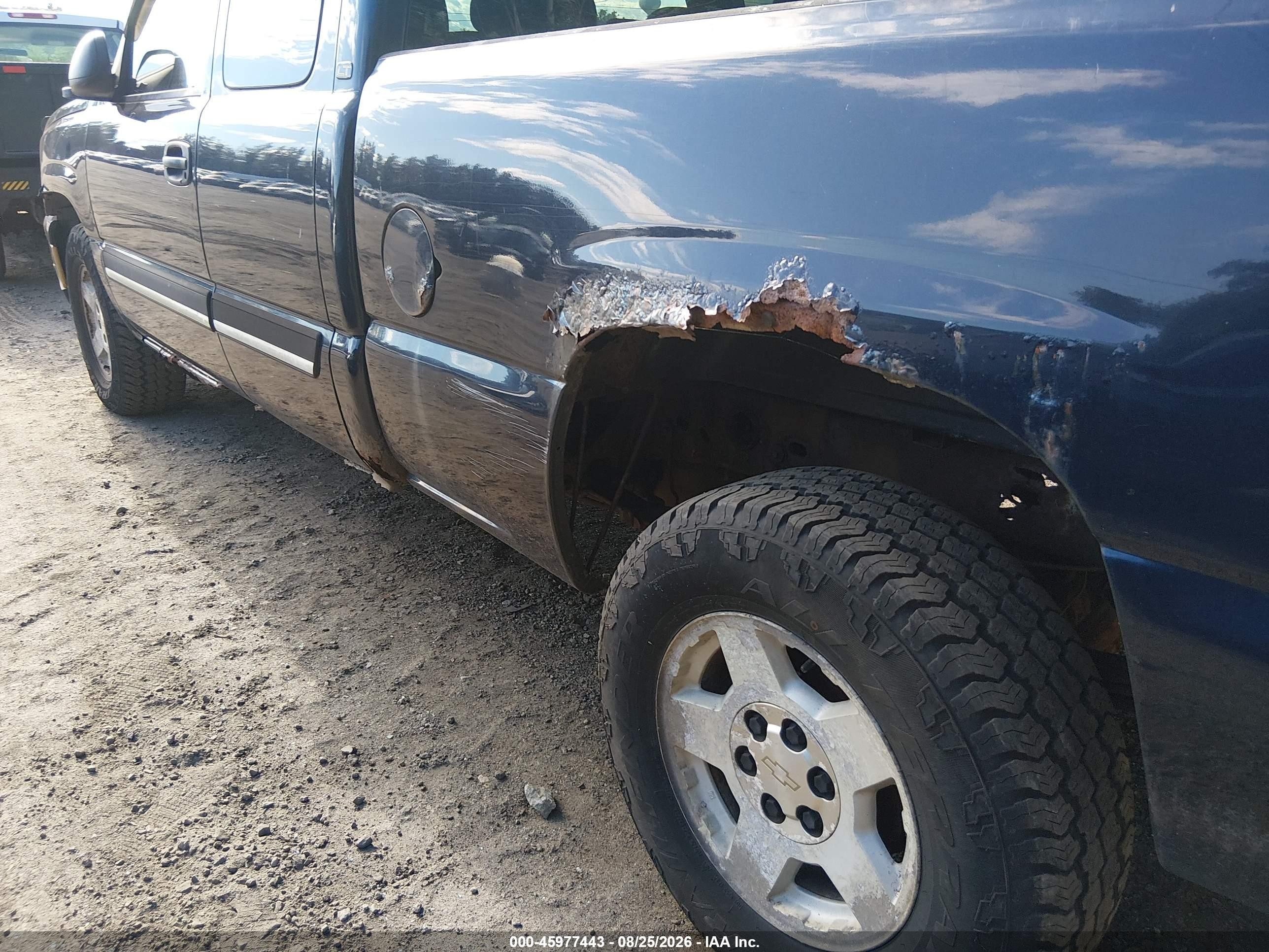 2006 Chevrolet Silverado 1500 Lt1 Dark Blue vin: 1GCEK19V76E161770