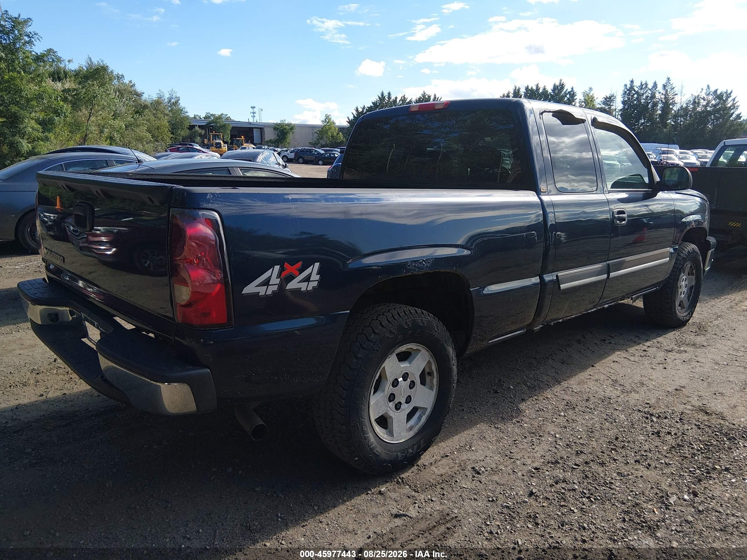 2006 Chevrolet Silverado 1500 Lt1 Dark Blue vin: 1GCEK19V76E161770