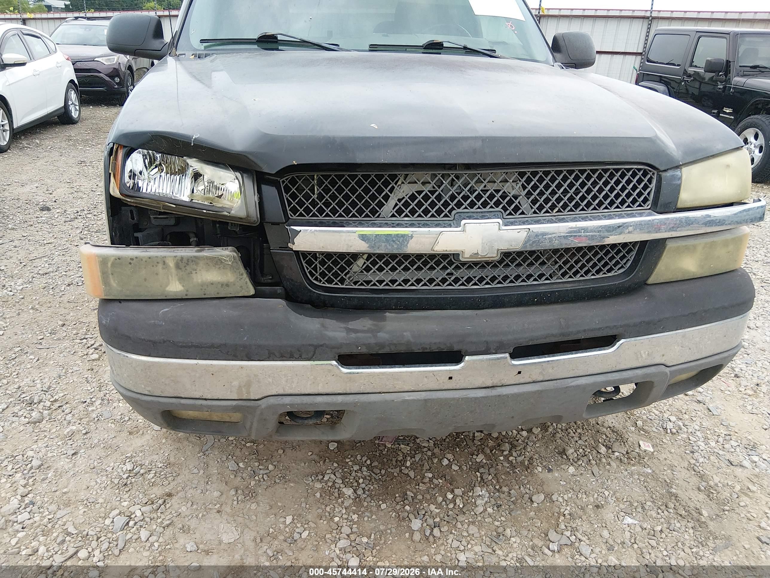 2004 Chevrolet Silverado 1500 Z71 Black vin: 1GCEK19V84E393758