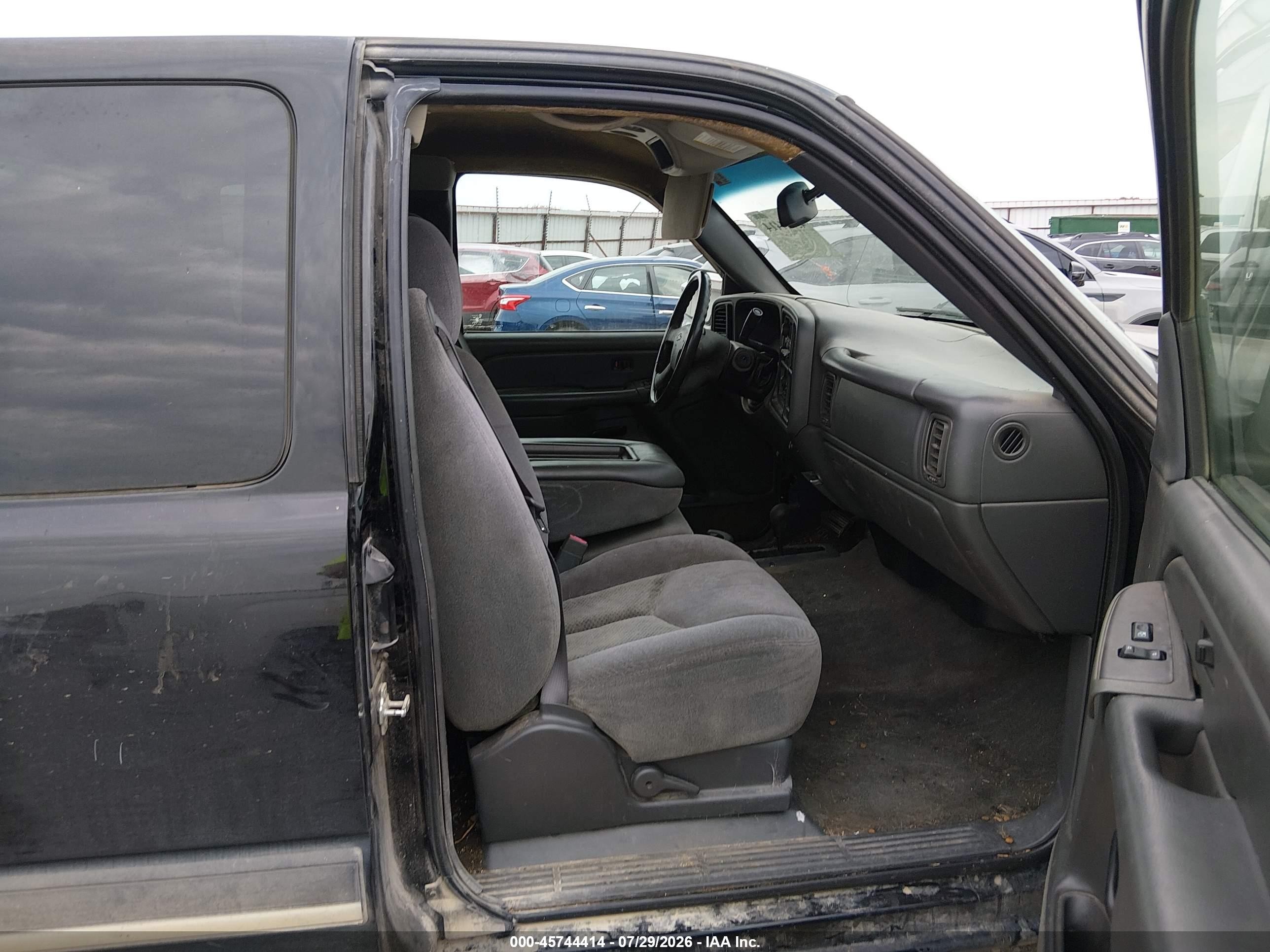 2004 Chevrolet Silverado 1500 Z71 Black vin: 1GCEK19V84E393758