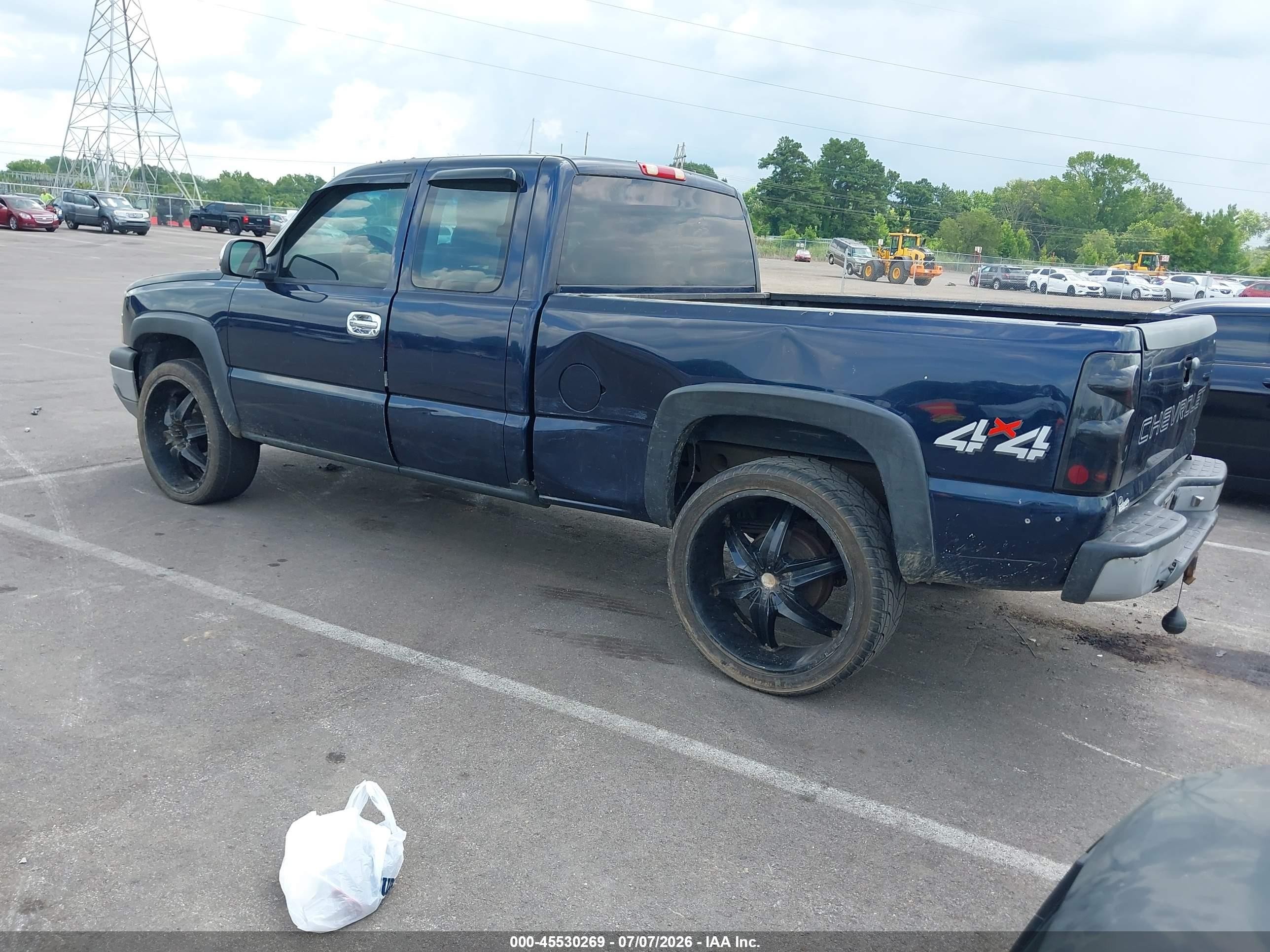 2005 Chevrolet Silverado 1500 Work Truck Blue vin: 1GCEK19V85Z242073