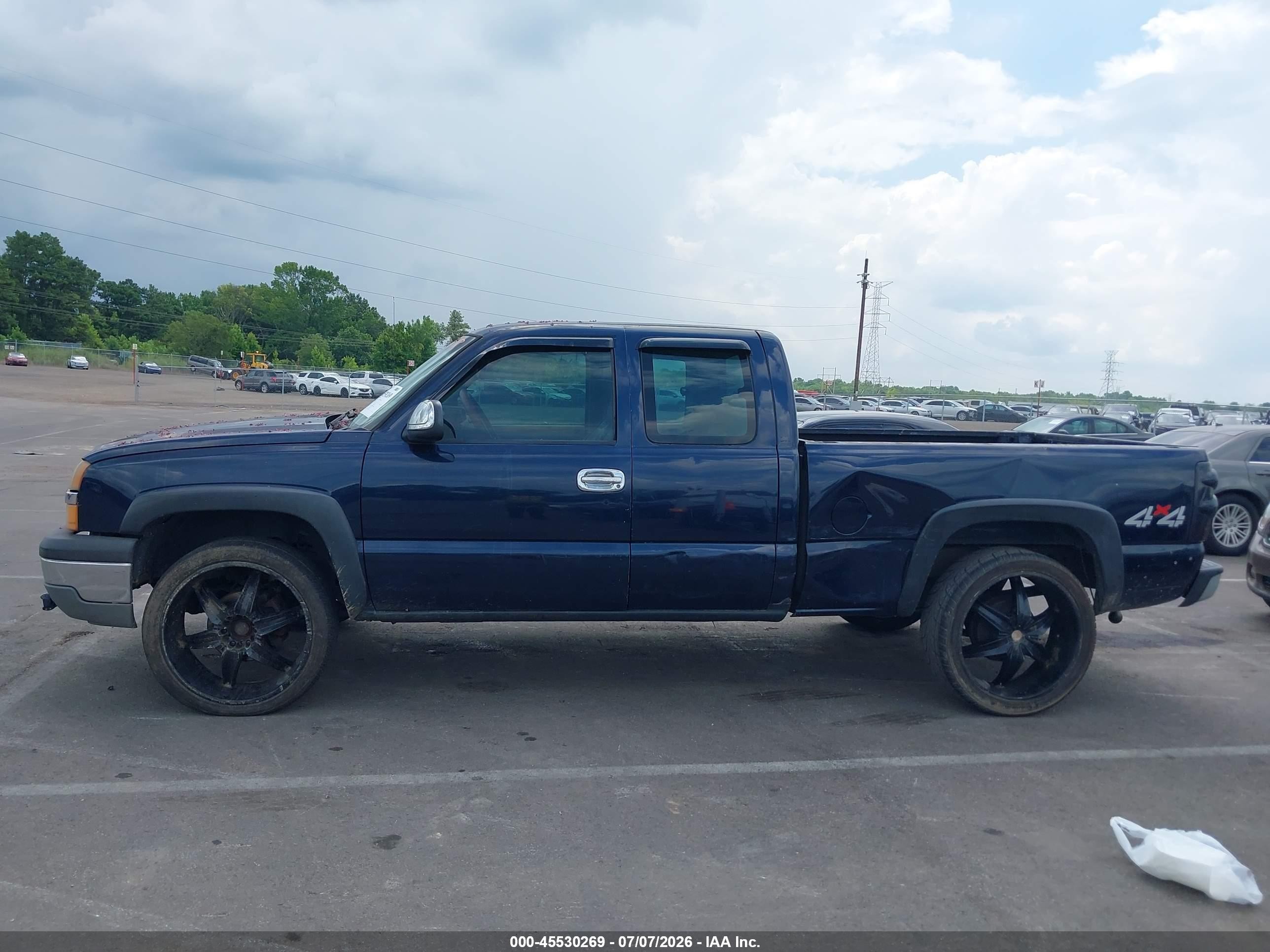 2005 Chevrolet Silverado 1500 Work Truck Blue vin: 1GCEK19V85Z242073