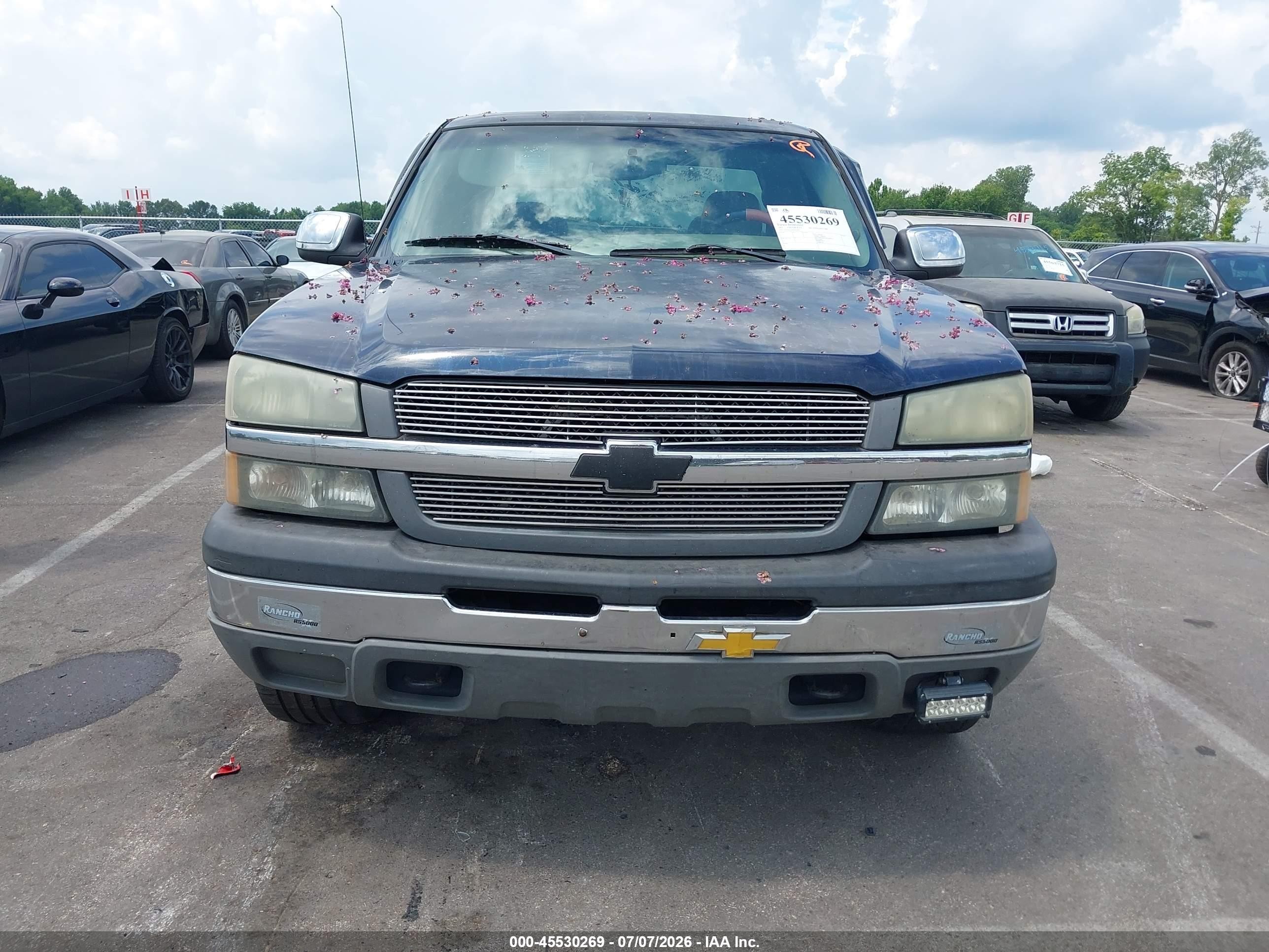 2005 Chevrolet Silverado 1500 Work Truck Blue vin: 1GCEK19V85Z242073
