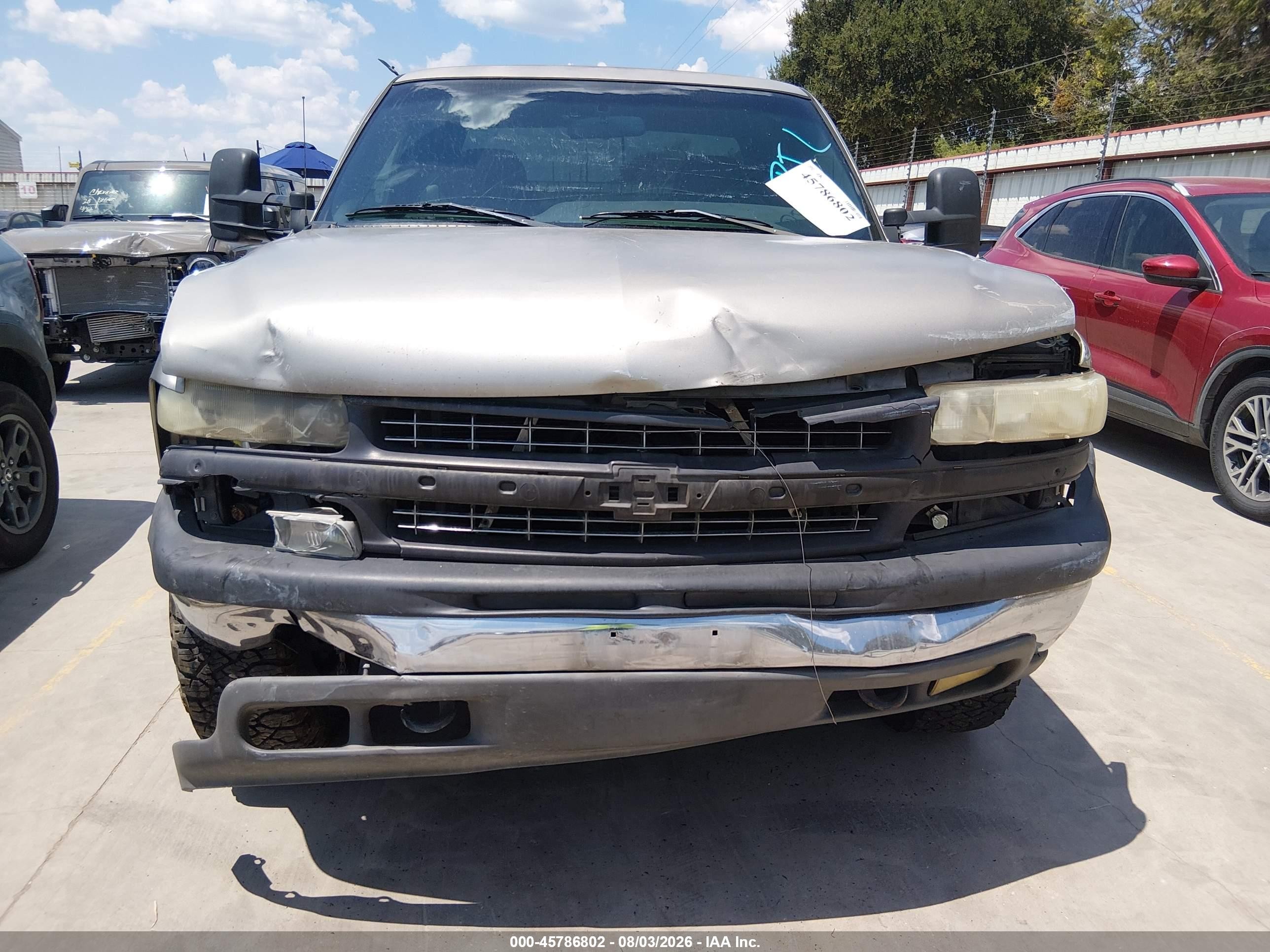 2002 Chevrolet Silverado 1500 Ls Beige vin: 1GCEK19V92E278227