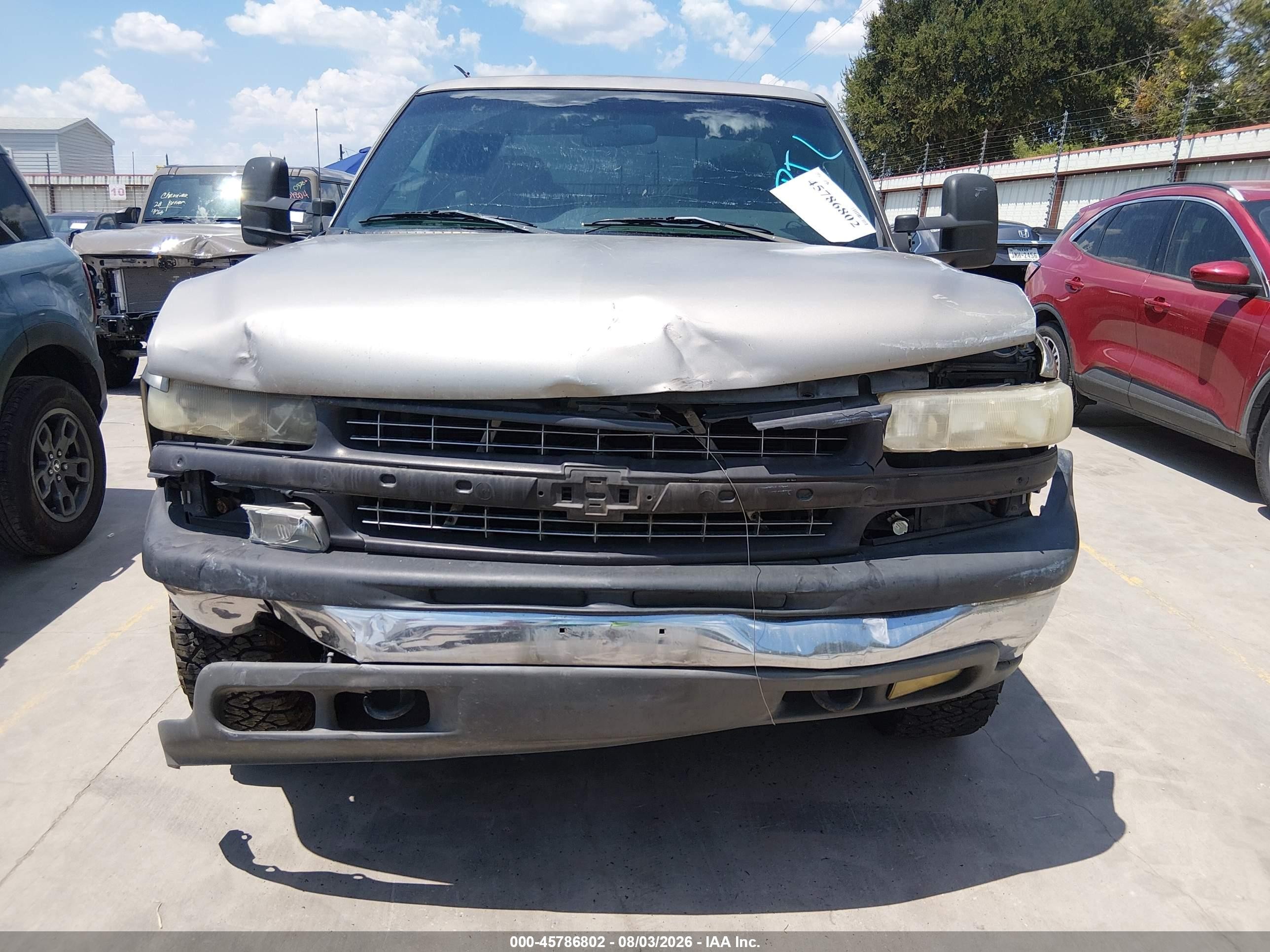 2002 Chevrolet Silverado 1500 Ls Beige vin: 1GCEK19V92E278227