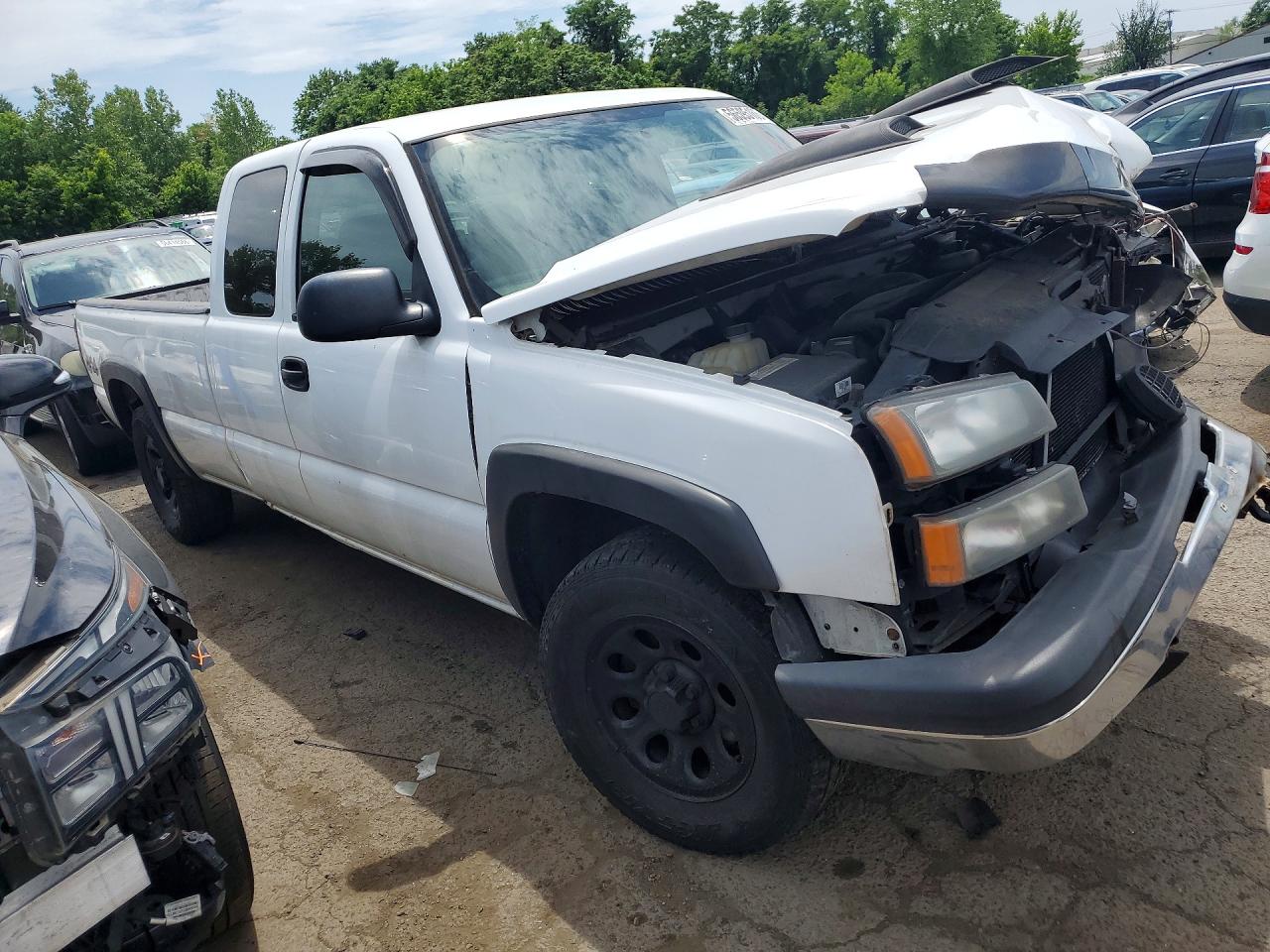 2007 Chevrolet Silverado K1500 Classic White vin: 1GCEK19V97E144177