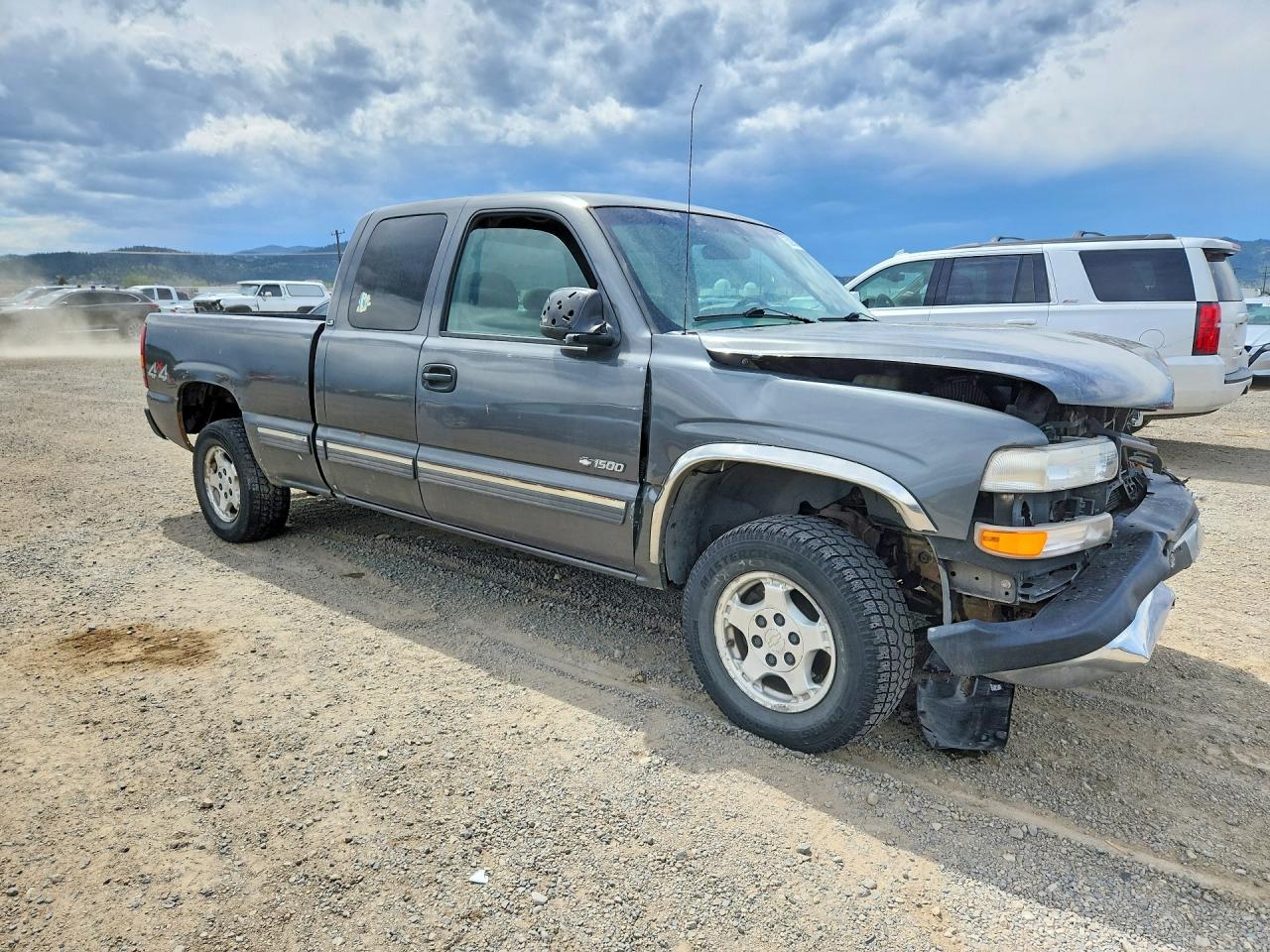 1999 Chevrolet Silverado K1500 Gray vin: 1GCEK19V9XE109820