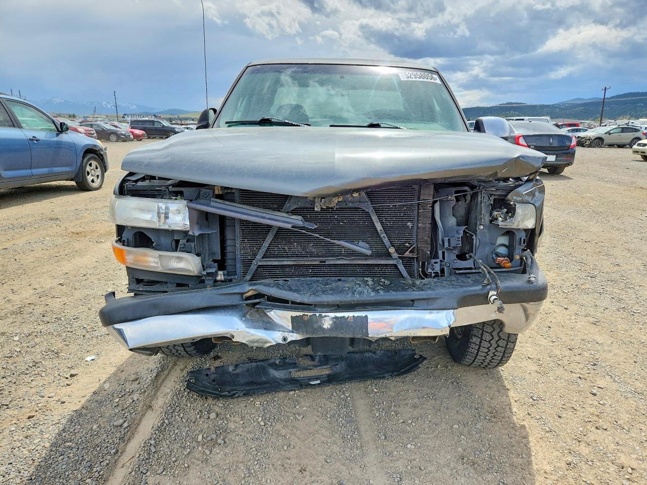 1999 Chevrolet Silverado K1500 Gray vin: 1GCEK19V9XE109820