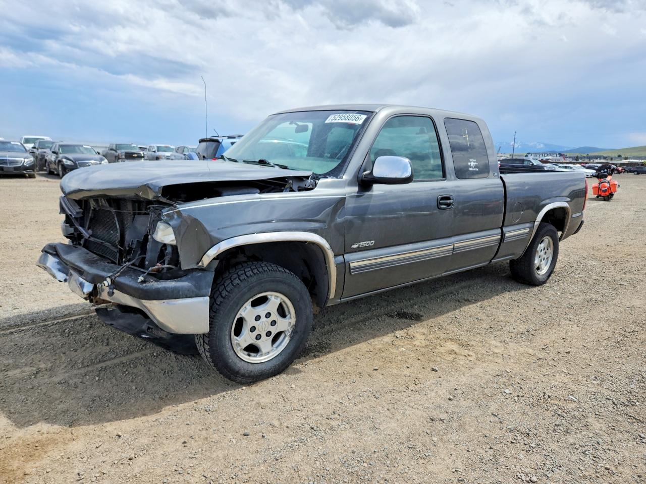 1999 Chevrolet Silverado K1500 Gray vin: 1GCEK19V9XE109820