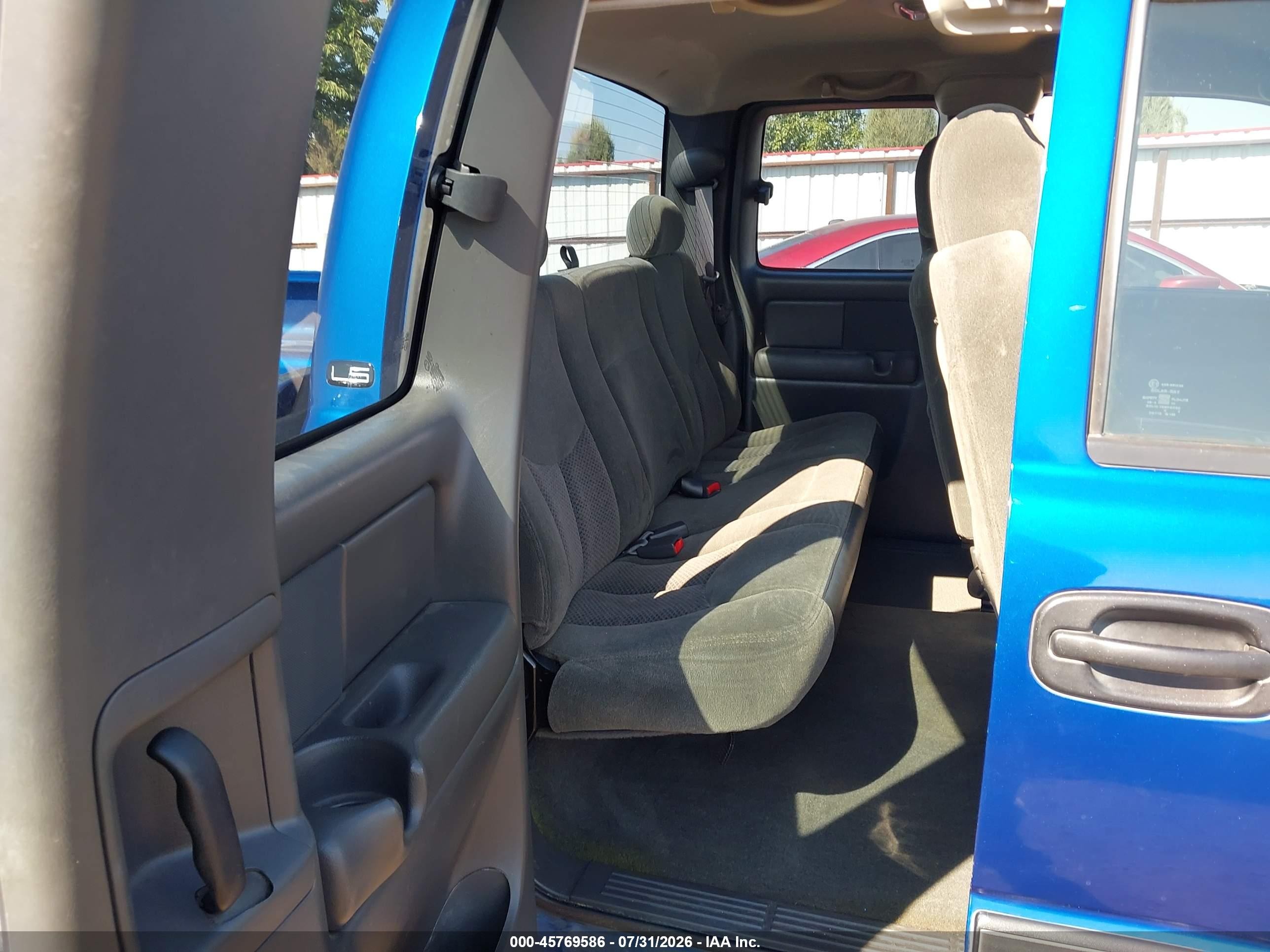 2004 Chevrolet Silverado 1500 Ls Blue vin: 1GCEK19VX4E124726