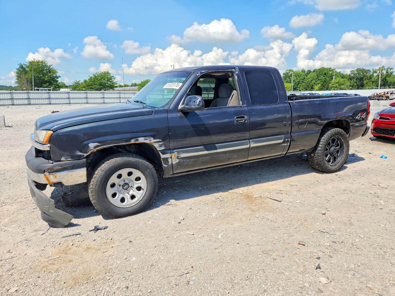 2005 Chevrolet Silverado K1500 Black vin: 1GCEK19VX5E171742