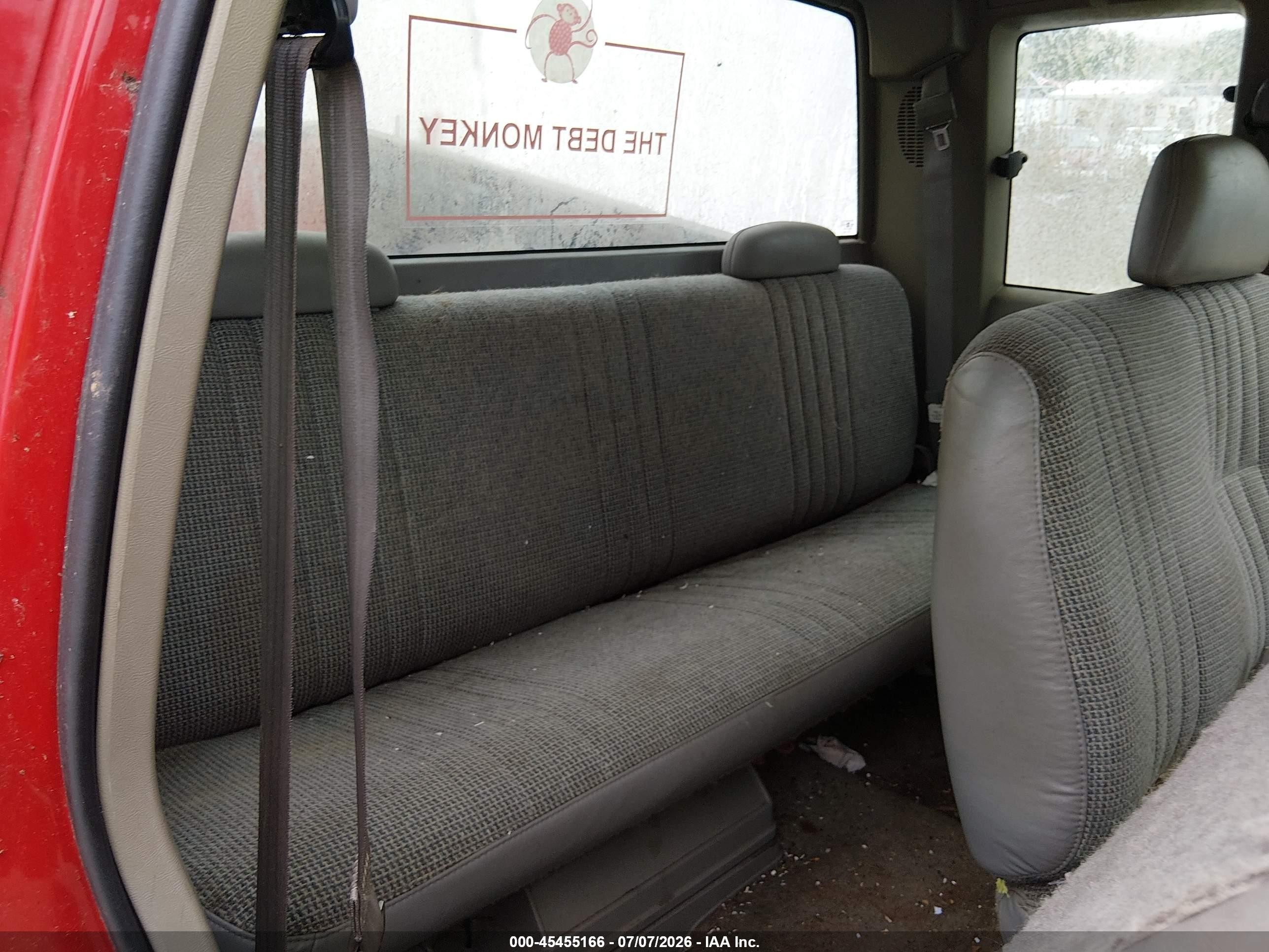 1998 Chevrolet C/k 1500 Fleetside Красный vin: 1GCEK19W2WE252308