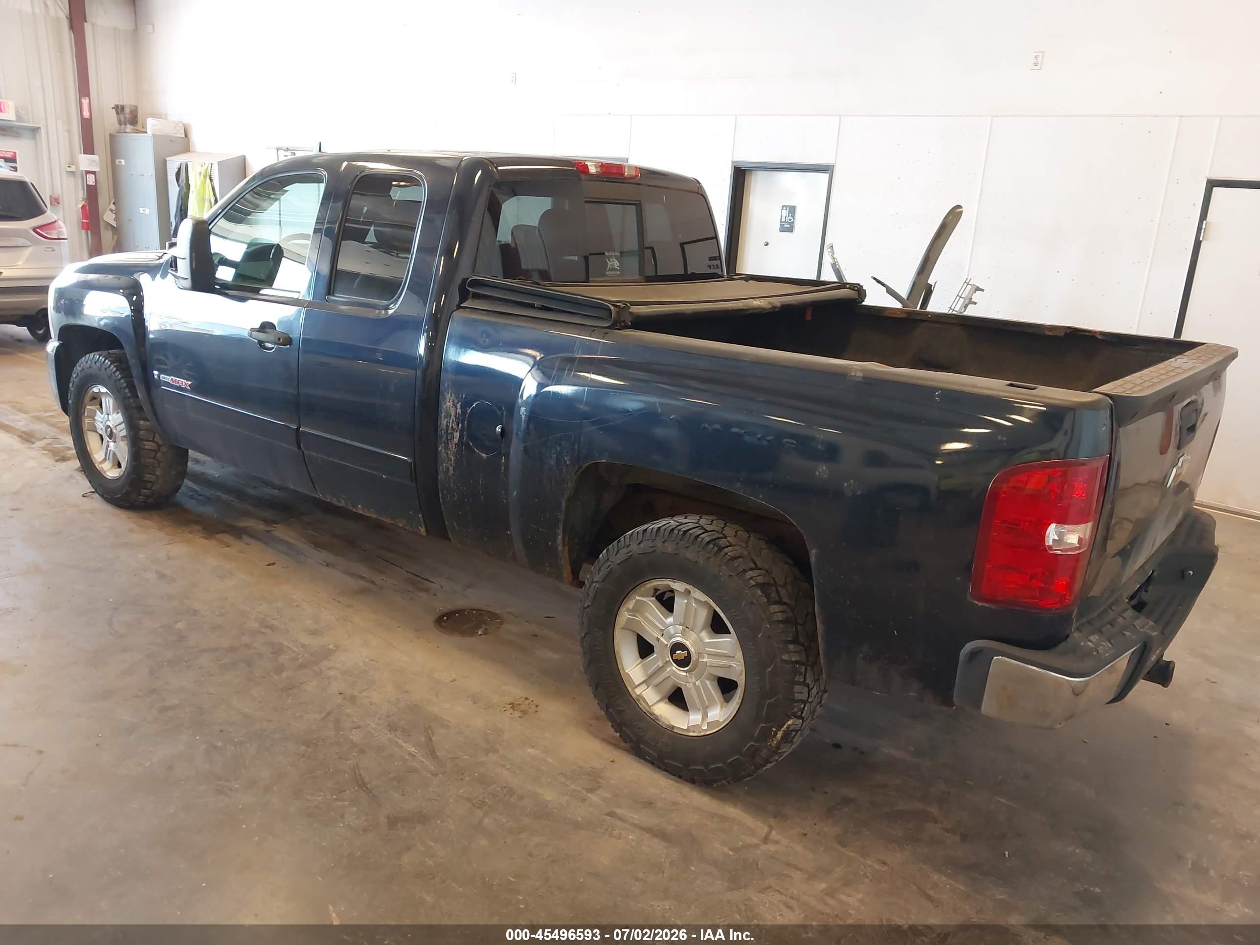 2008 Chevrolet Silverado 1500 Lt1 Dark Blue vin: 1GCEK19Y38Z147127