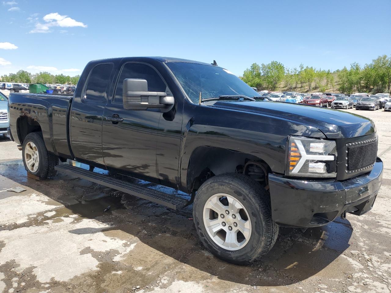2008 Chevrolet Silverado K1500 Black vin: 1GCEK19Y98Z298067