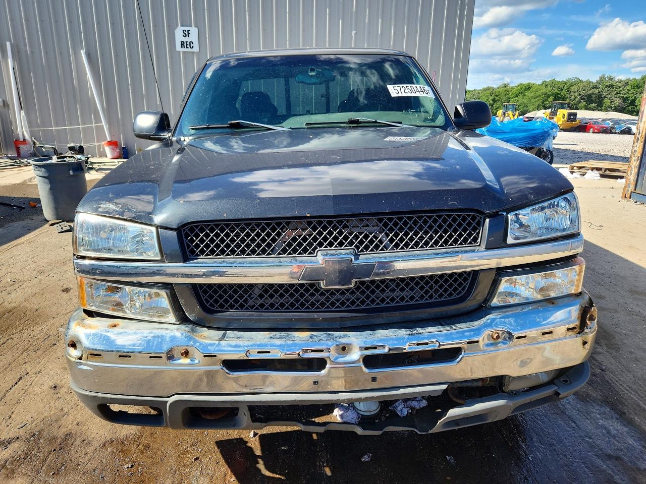 2005 Chevrolet Silverado K1500 Blue vin: 1GCEK19Z05Z145954