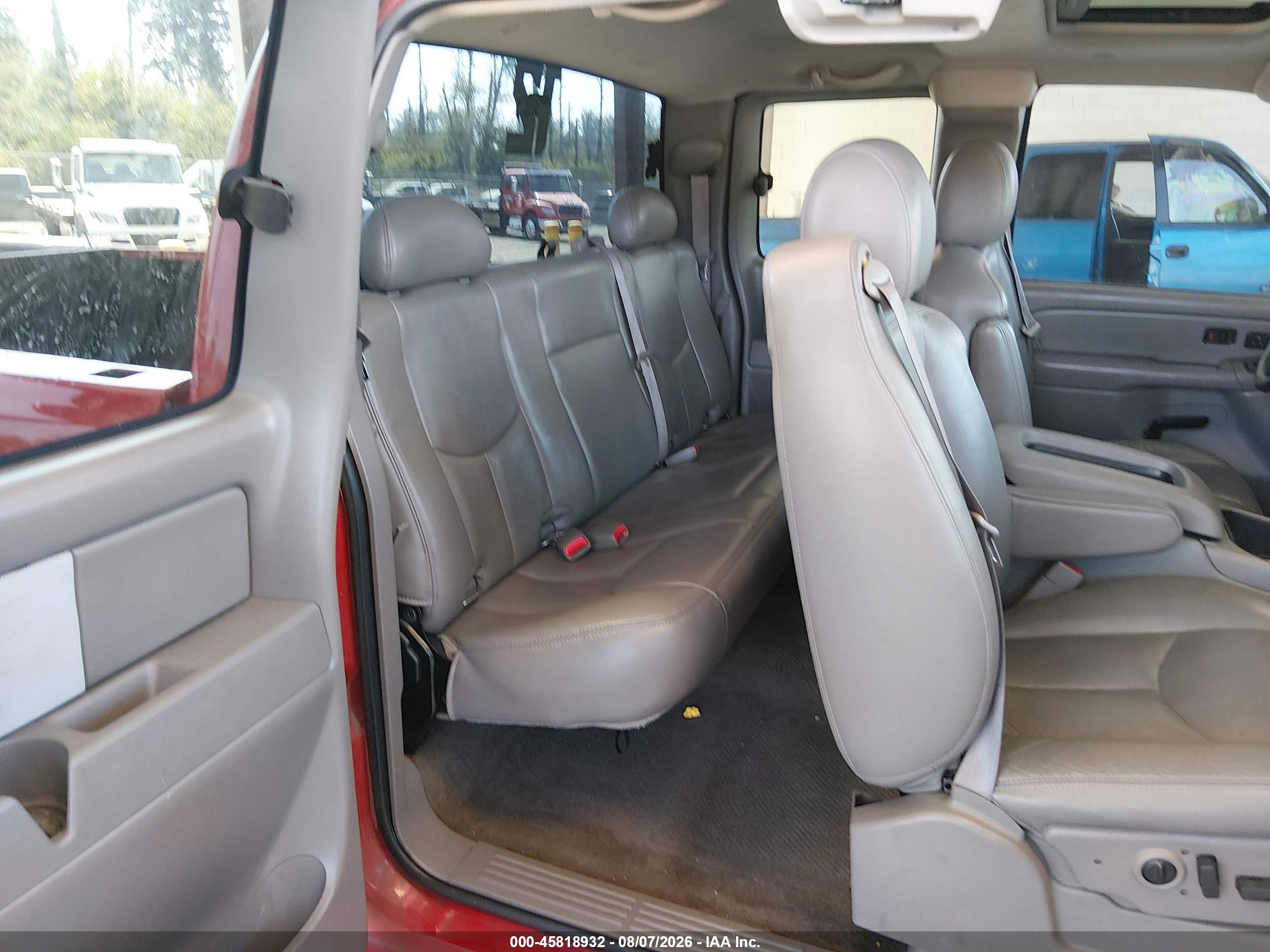 2007 Chevrolet Silverado 1500 Classic Lt3 Red vin: 1GCEK19Z17Z113534