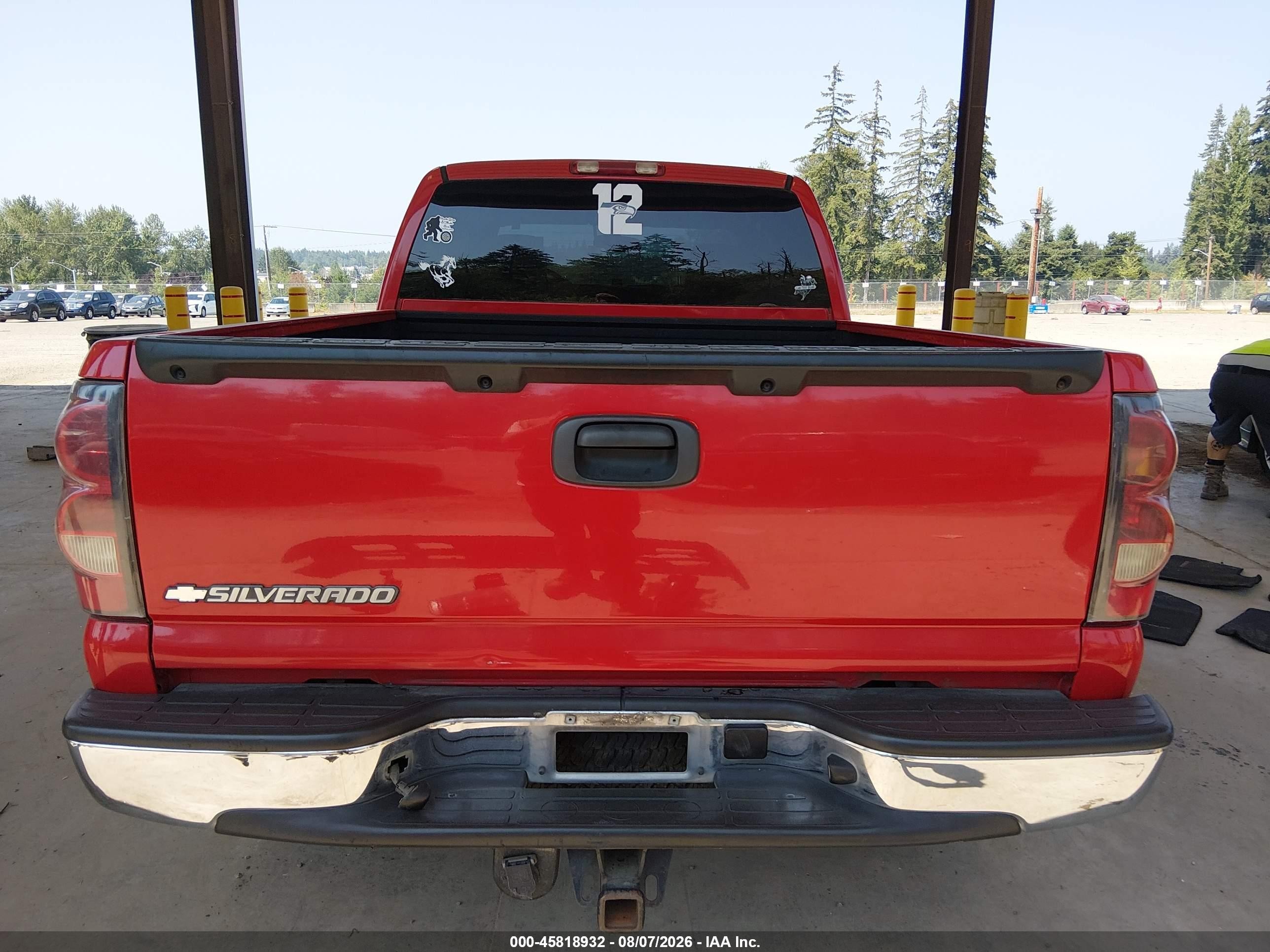 2007 Chevrolet Silverado 1500 Classic Lt3 Red vin: 1GCEK19Z17Z113534