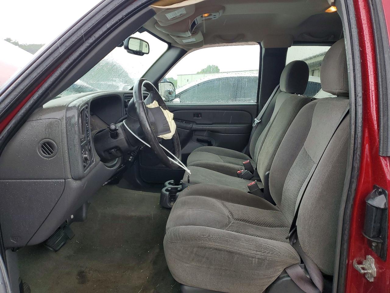 2007 Chevrolet Silverado K1500 Classic Red vin: 1GCEK19Z17Z135193