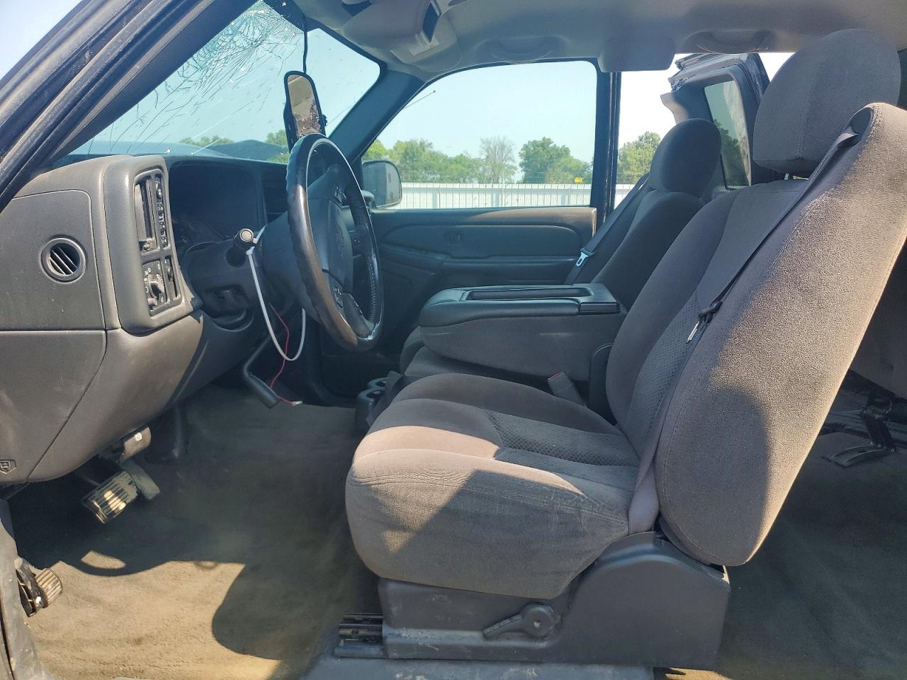 2007 Chevrolet Silverado K1500 Classic Black vin: 1GCEK19Z17Z198178