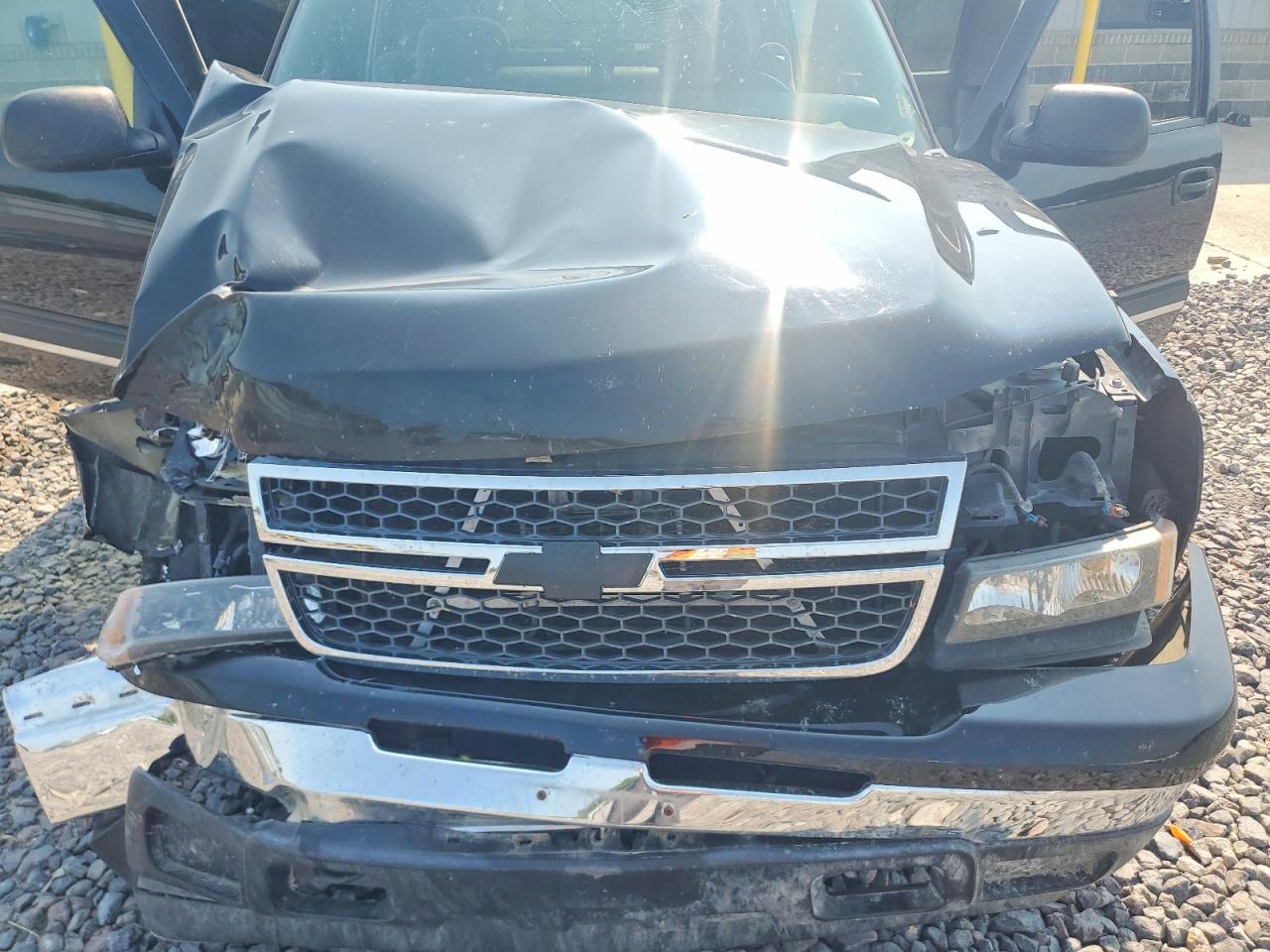 2007 Chevrolet Silverado K1500 Classic Black vin: 1GCEK19Z17Z198178