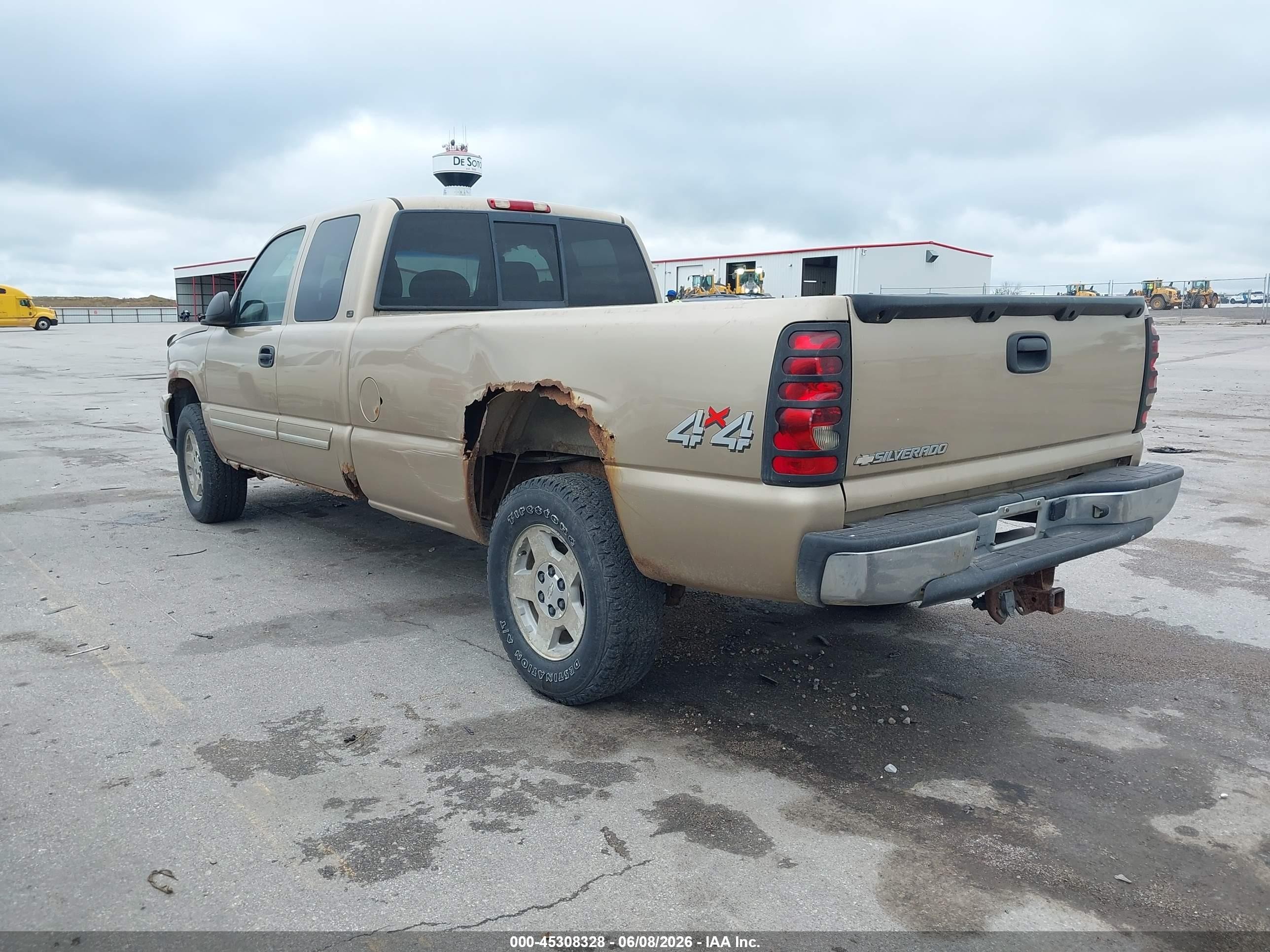 2006 Chevrolet Silverado 1500 Lt1 Tan vin: 1GCEK19Z26E252402