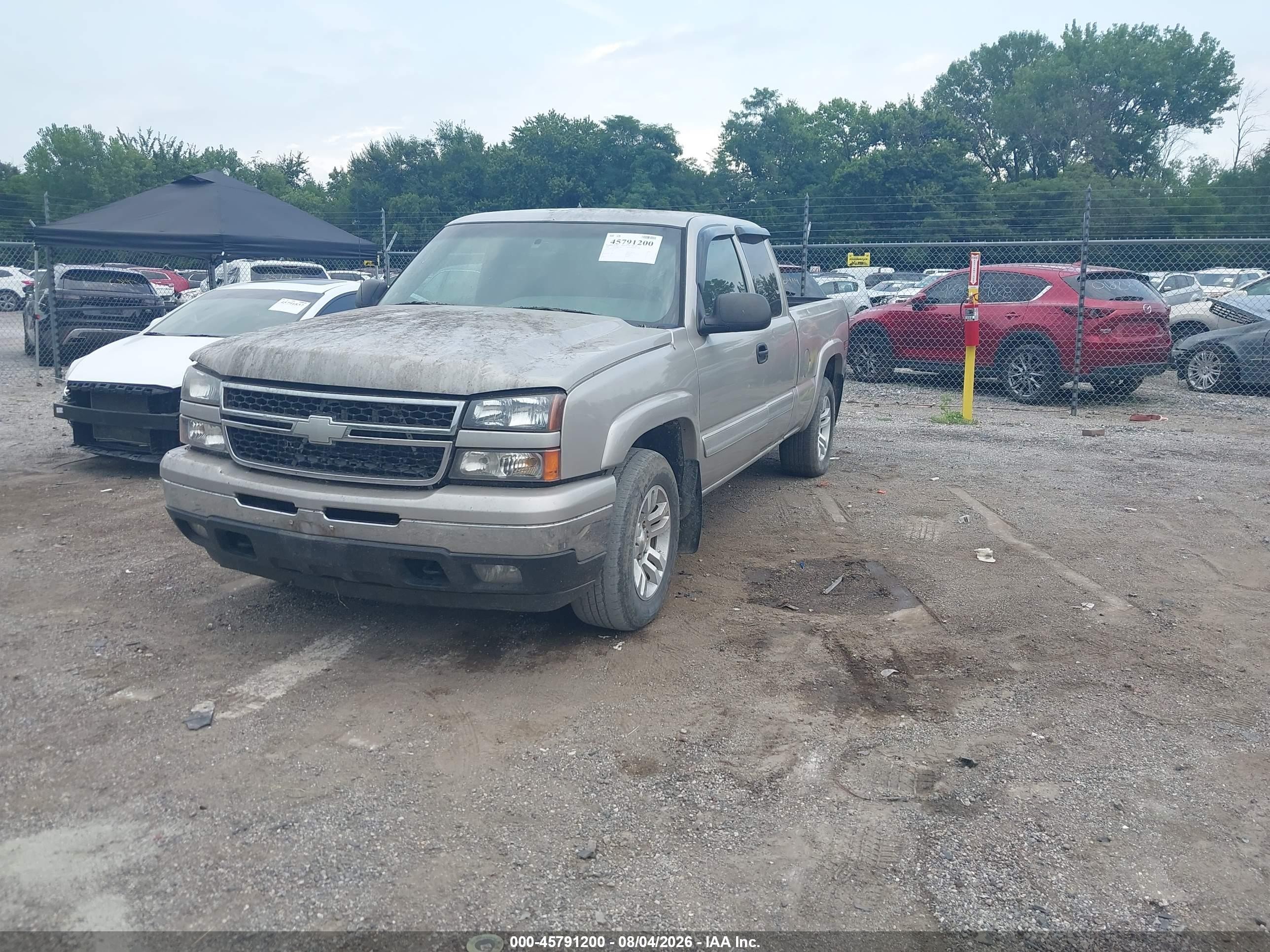 2006 Chevrolet Silverado 1500 Lt2 Beige vin: 1GCEK19Z26Z134939