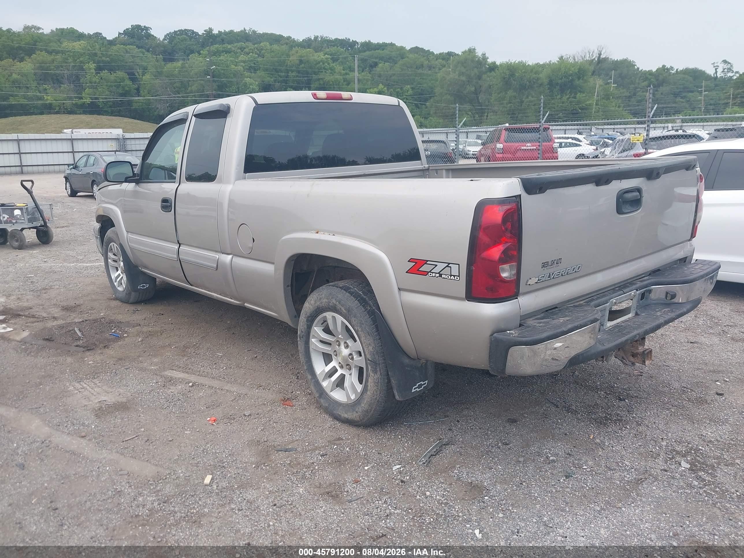 2006 Chevrolet Silverado 1500 Lt2 Beige vin: 1GCEK19Z26Z134939