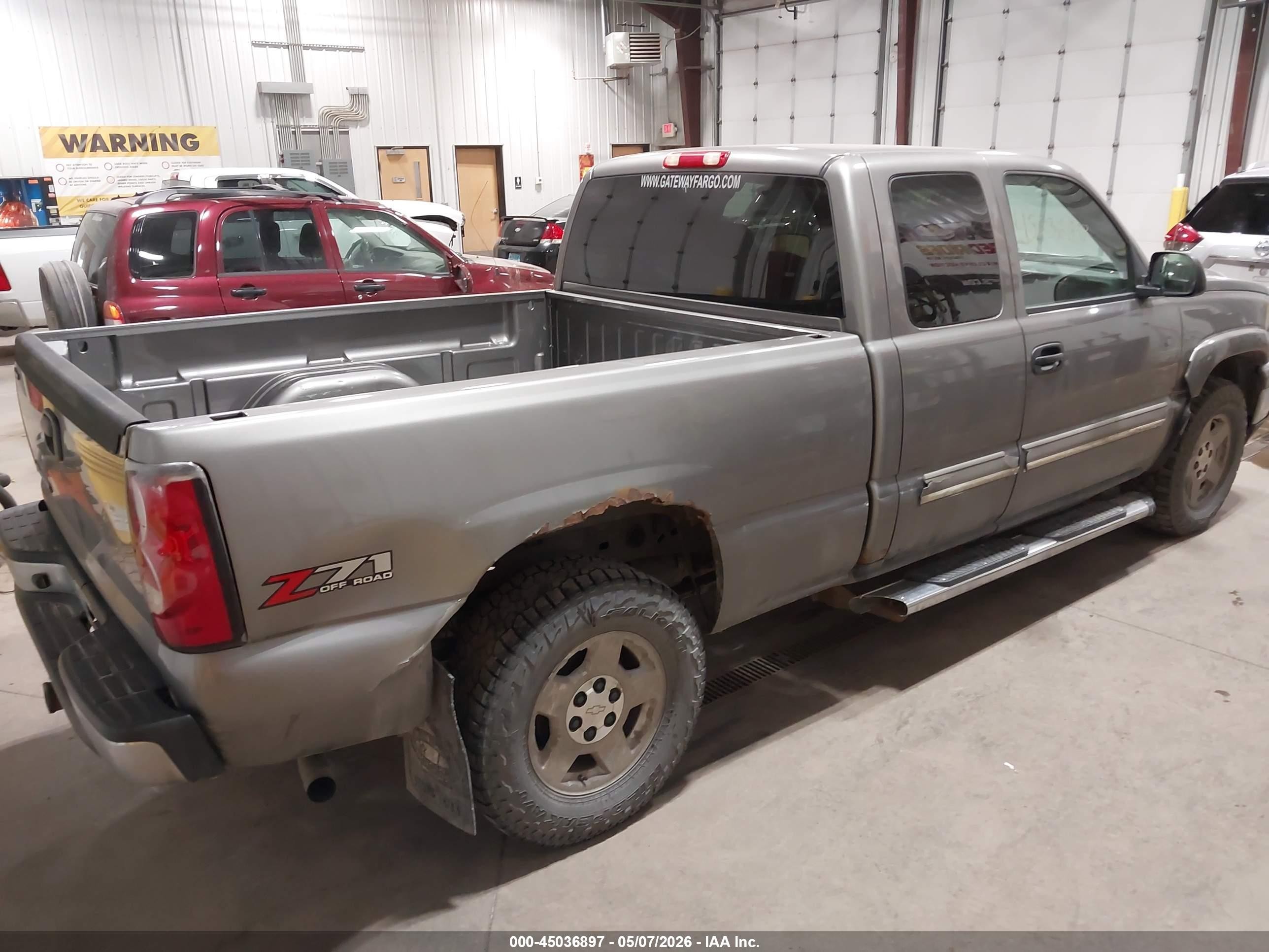 2006 Chevrolet Silverado 1500 Lt2 Gray vin: 1GCEK19Z26Z171862