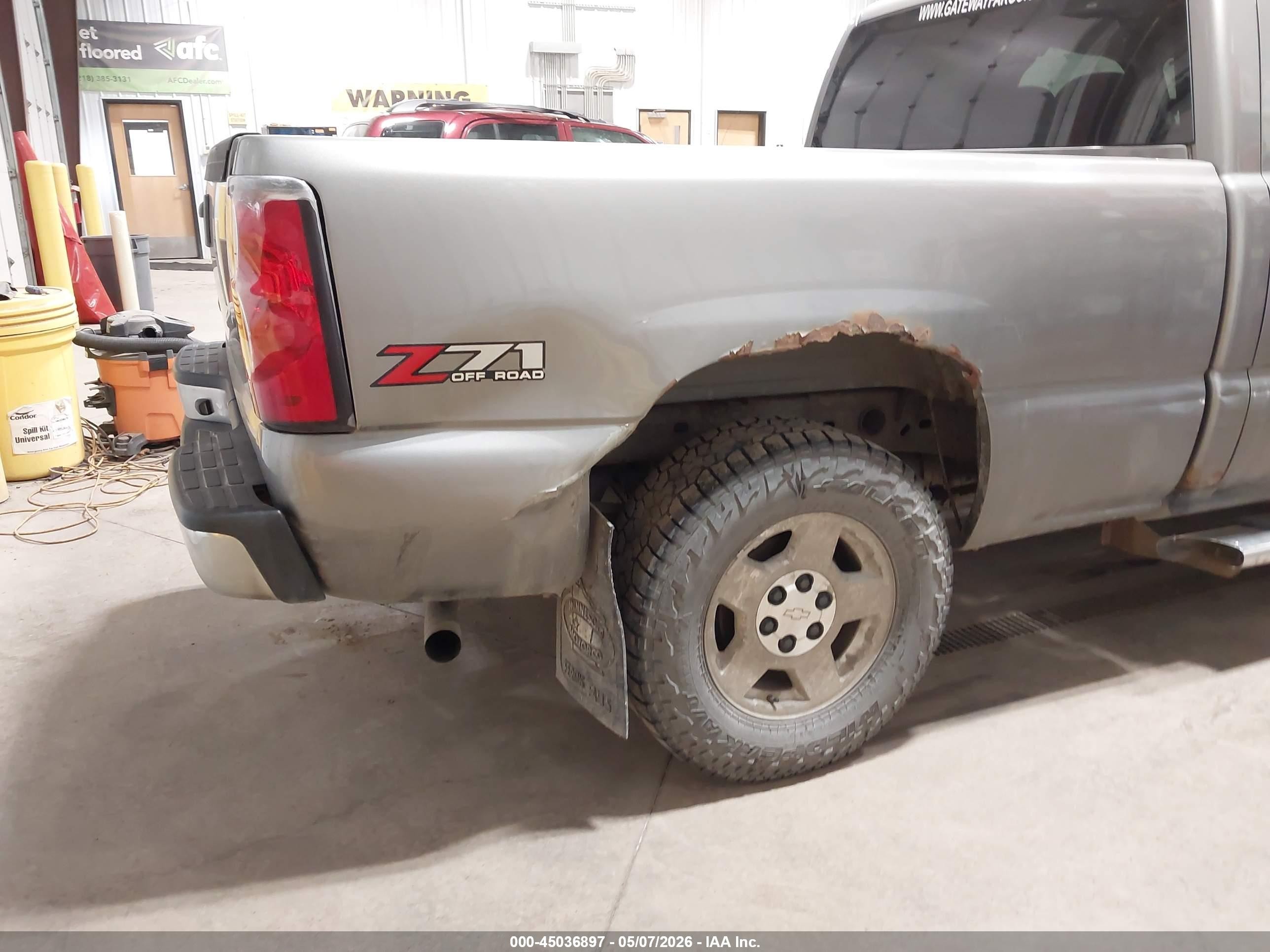 2006 Chevrolet Silverado 1500 Lt2 Gray vin: 1GCEK19Z26Z171862